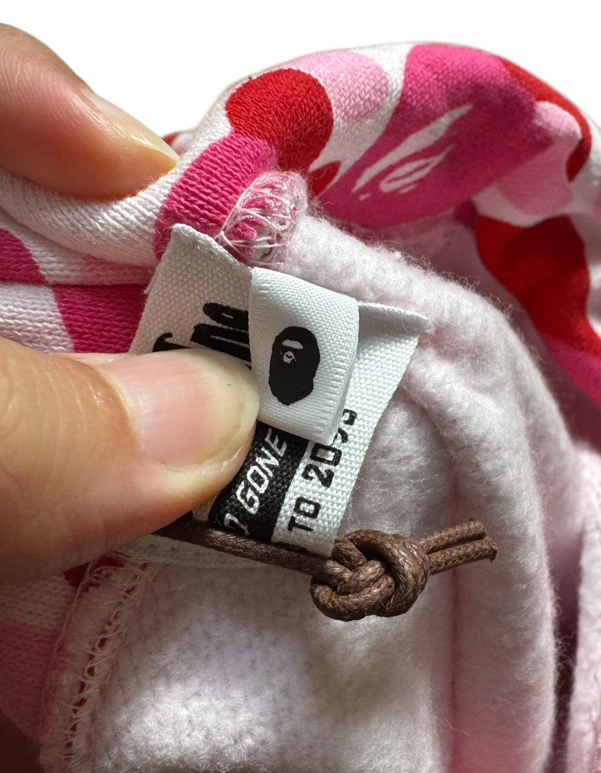Anti Social Social Club × Bape BAPE Anti social social club Pullover Hooded Pink camo Size US XL / EU 56 / 4 - 9 Thumbnail