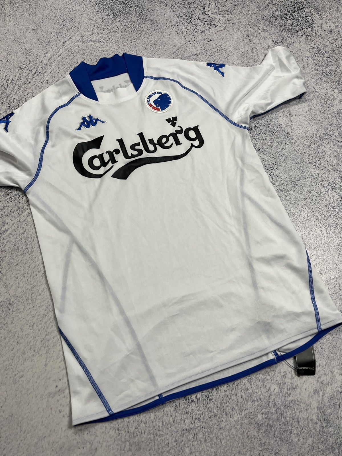 Kappa × Vintage Vintage FC Copenhagen Kappa 2008-09 Soccer Jersey Rare NWT! Size US M / EU 48-50 / 2 - 4 Thumbnail