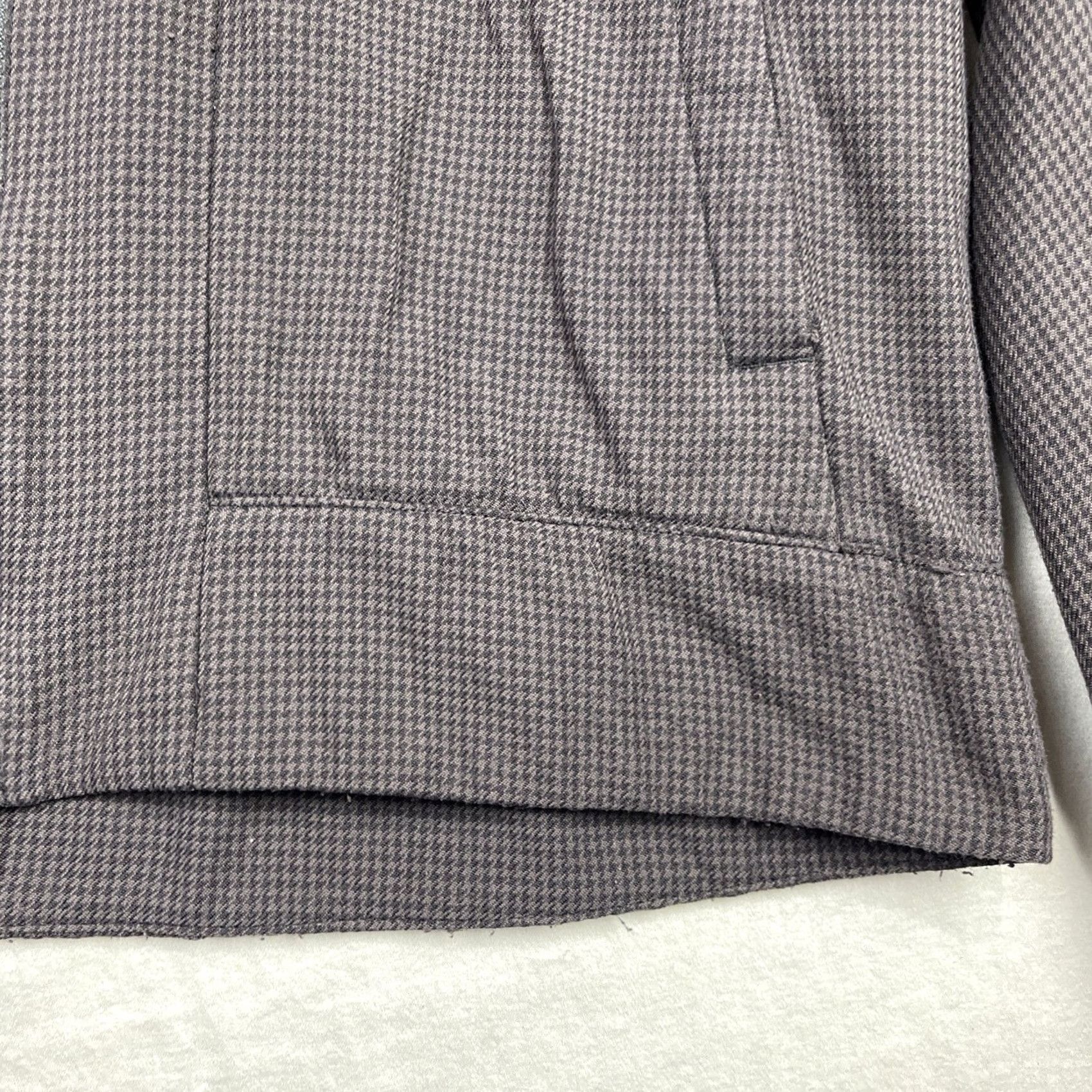 Lululemon Lululemon Jacket Mens M Black Relay Full Zip Concealed Hood Houndstooth Size US M / EU 48-50 / 2 - 5 Thumbnail