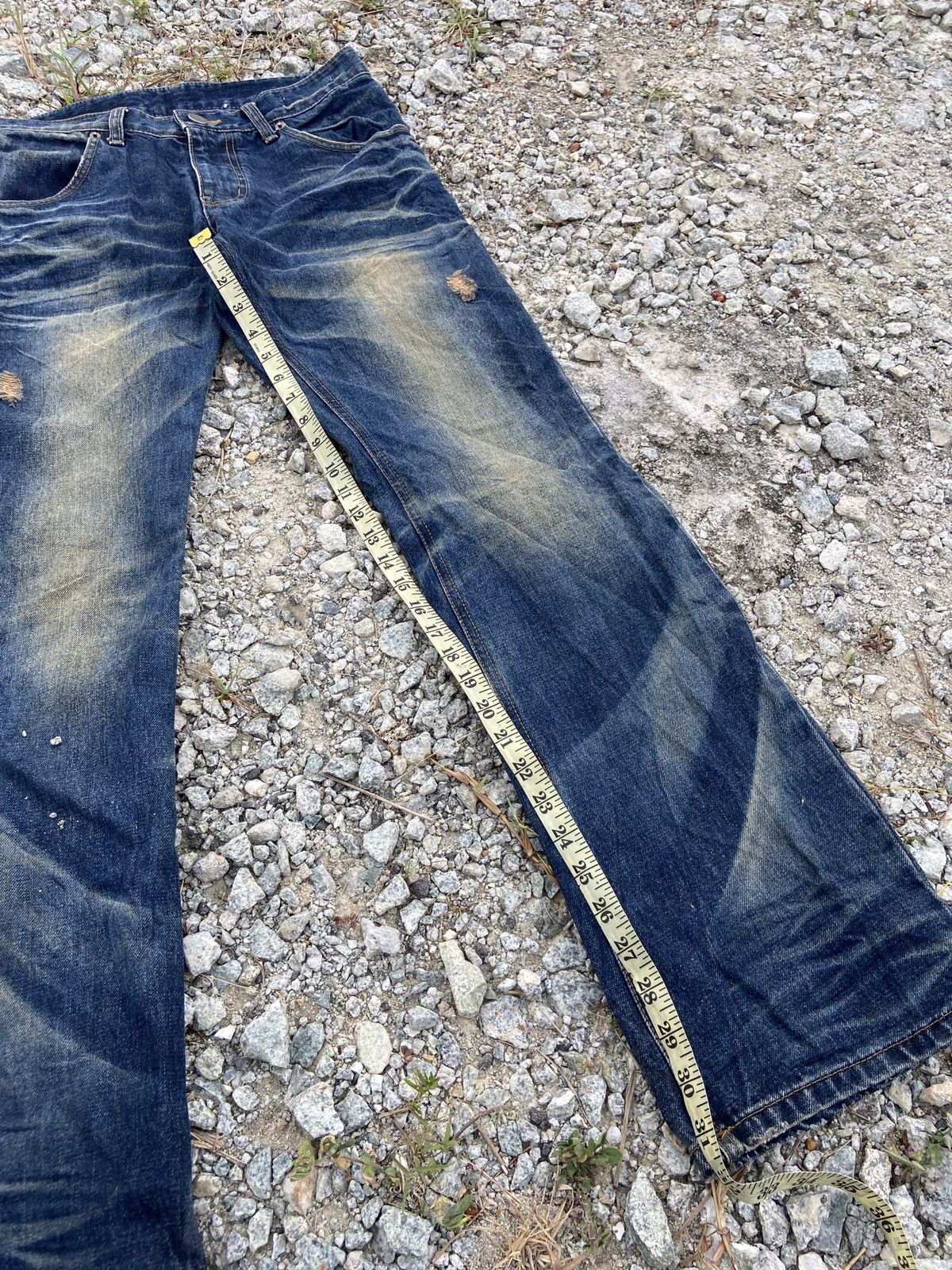Hysteric Glamour × Japanese Brand × Vintage Flare Mudwash Hysteric Inspired Denim Size US 32 / EU 48 - 12 Thumbnail