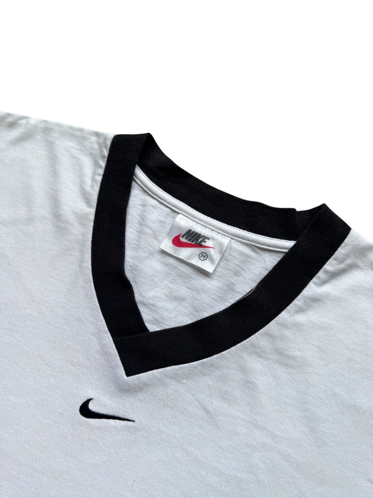 Nike Vintage Nike Center Swoosh V Neck Size US M / EU 48-50 / 2 - 2 Thumbnail