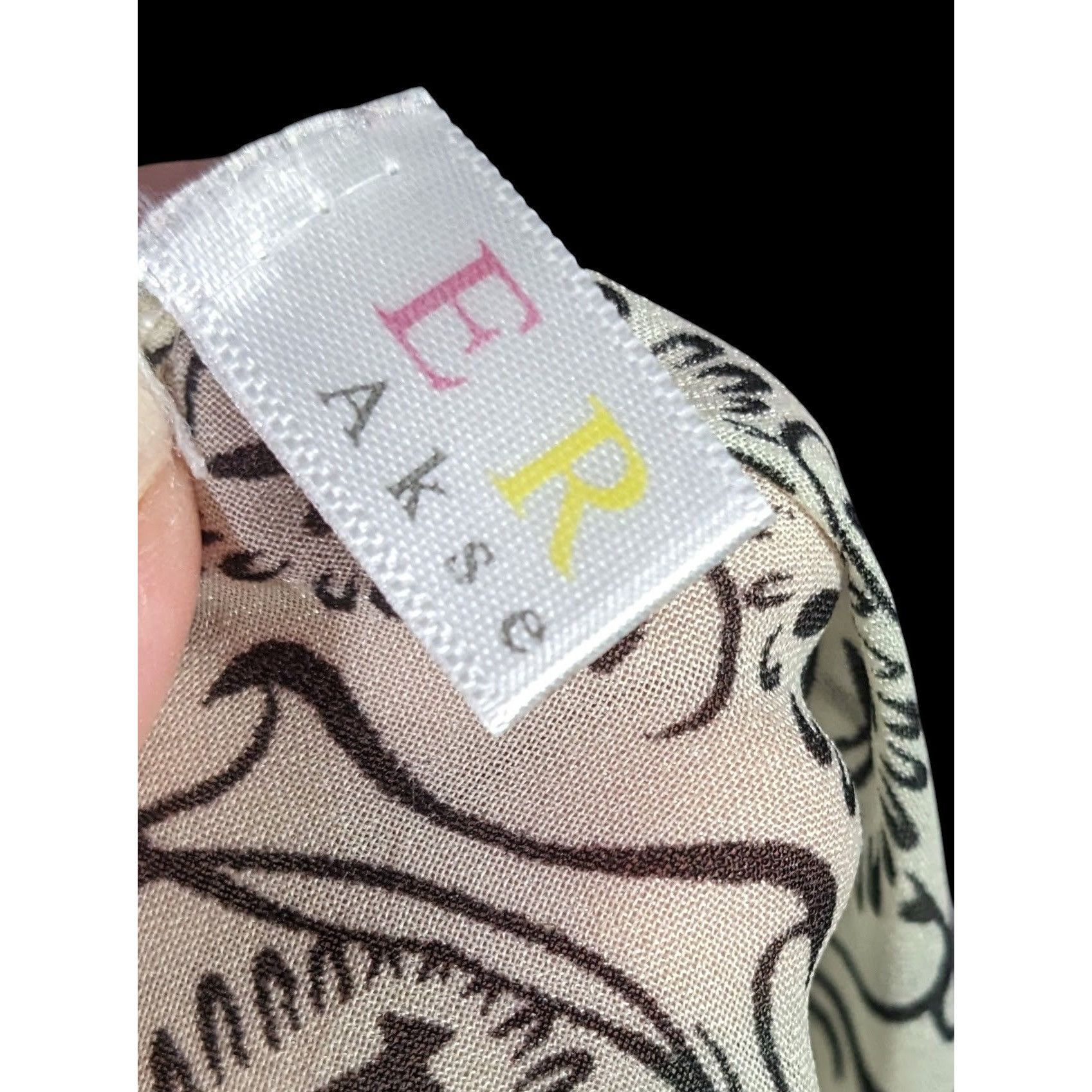 Other Eren Akesuar Paisley Print Scarf Lightweight 71"x27" Elegant Size ONE SIZE - 5 Thumbnail