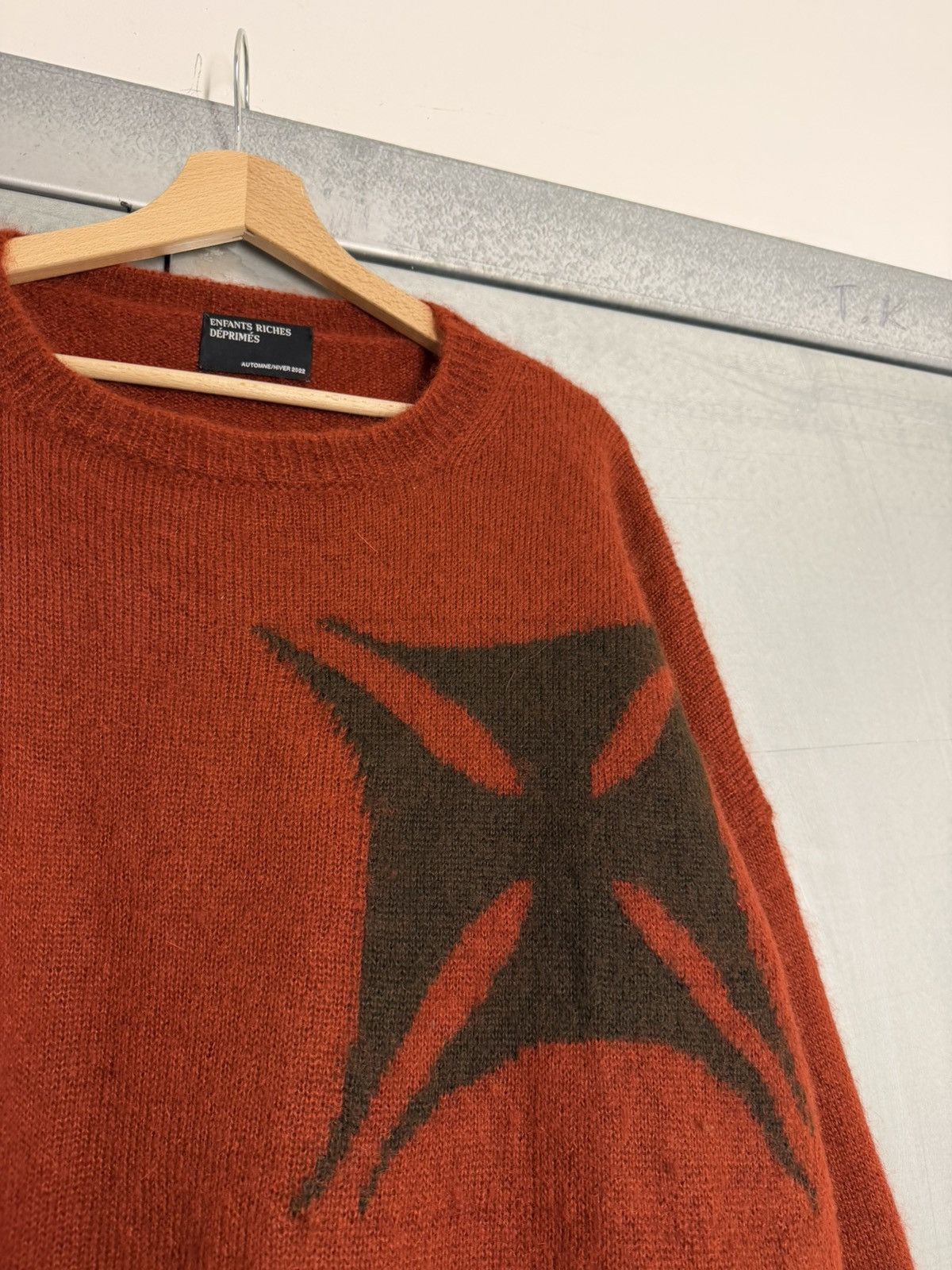 Enfants Riches Deprimes Enfants Riches Deprimes FW22 Mohair Intarsia Sweater Size US M / EU 48-50 / 2 - 3 Thumbnail