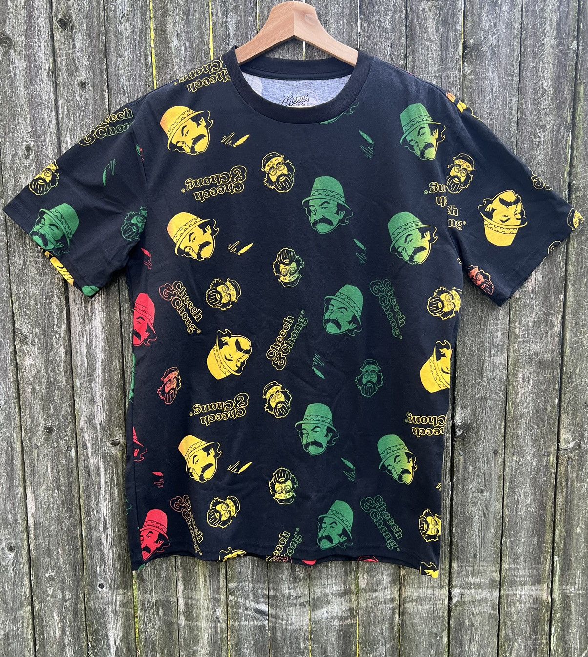 Other Official Cheech & Chong Rasta Double Sided T-Shirt Medium Size US M / EU 48-50 / 2 - 1 Thumbnail