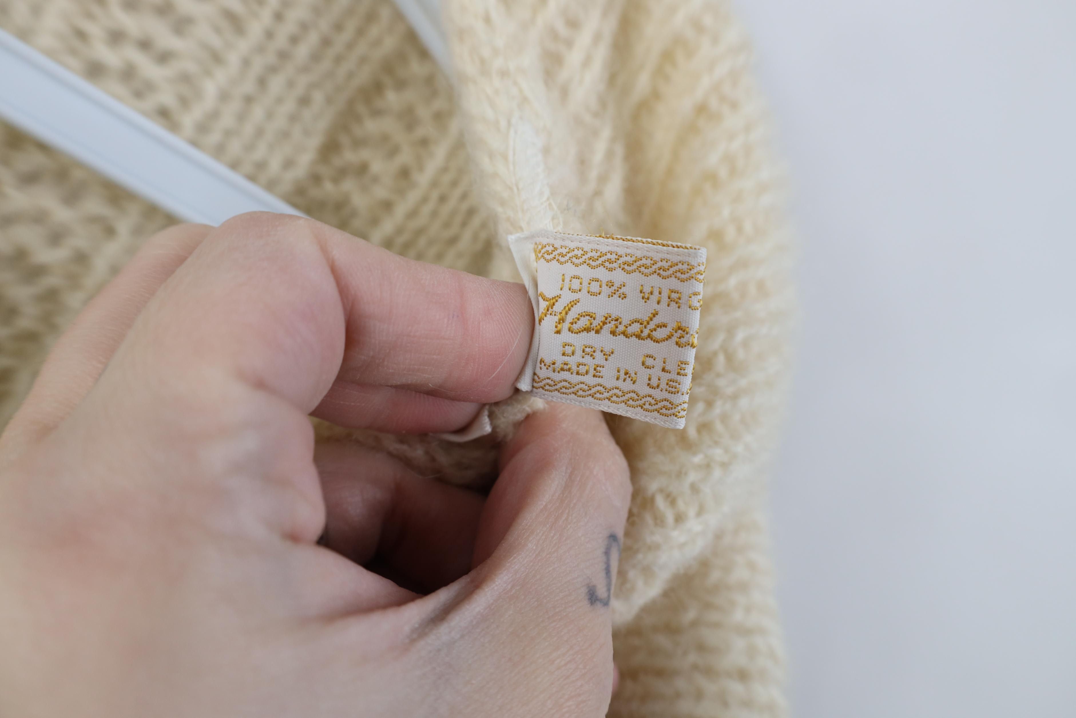 Vintage Vintage 50s 60s Marshall Field Ribbed Knit Cardigan Sweater Size US L / EU 52-54 / 3 - 6 Thumbnail