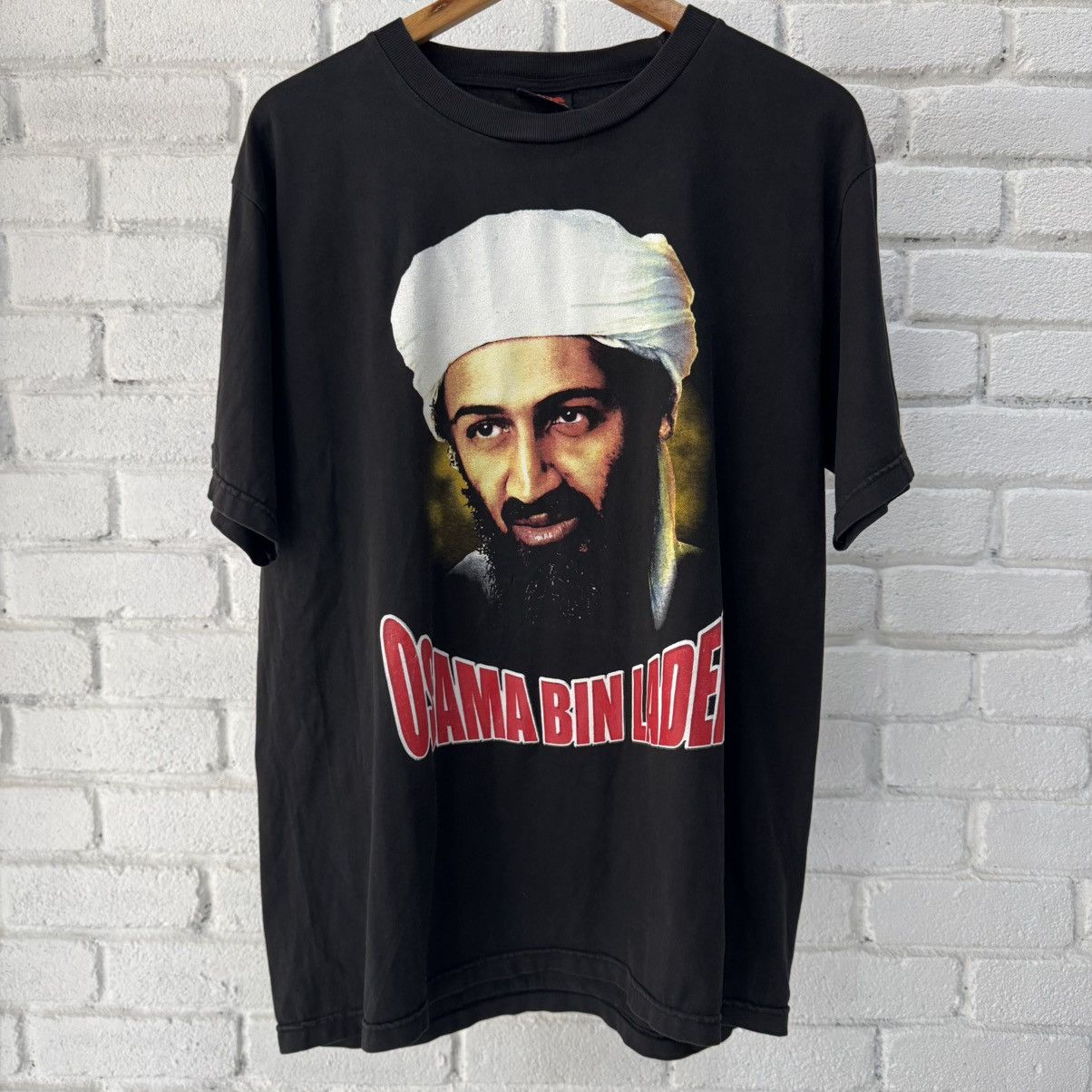 Vintage Osama Bin Laden Tee Size US L / EU 52-54 / 3 - 1 Thumbnail