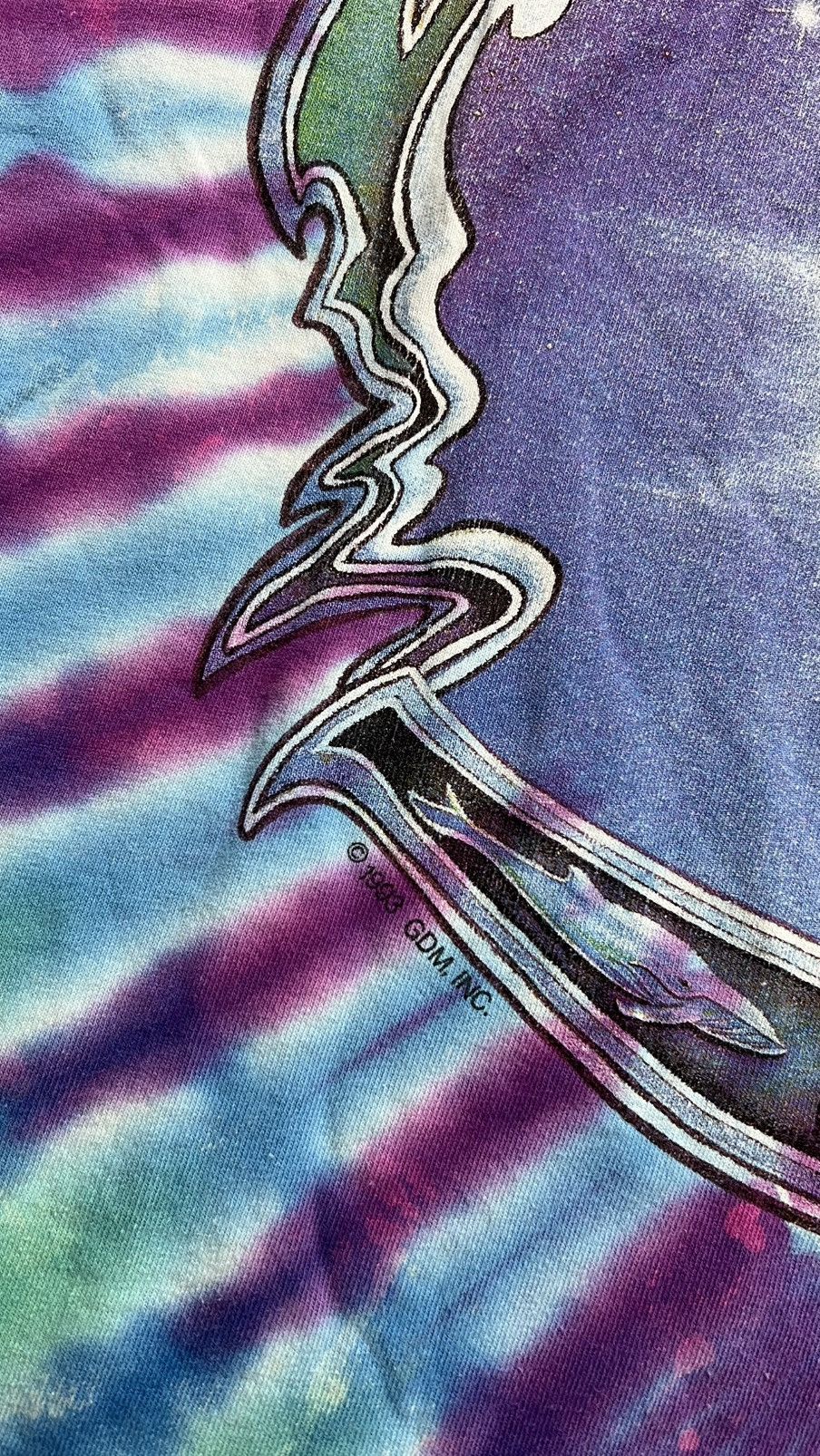 1993 Grateful Dead summer season M.Dubois anvil tee