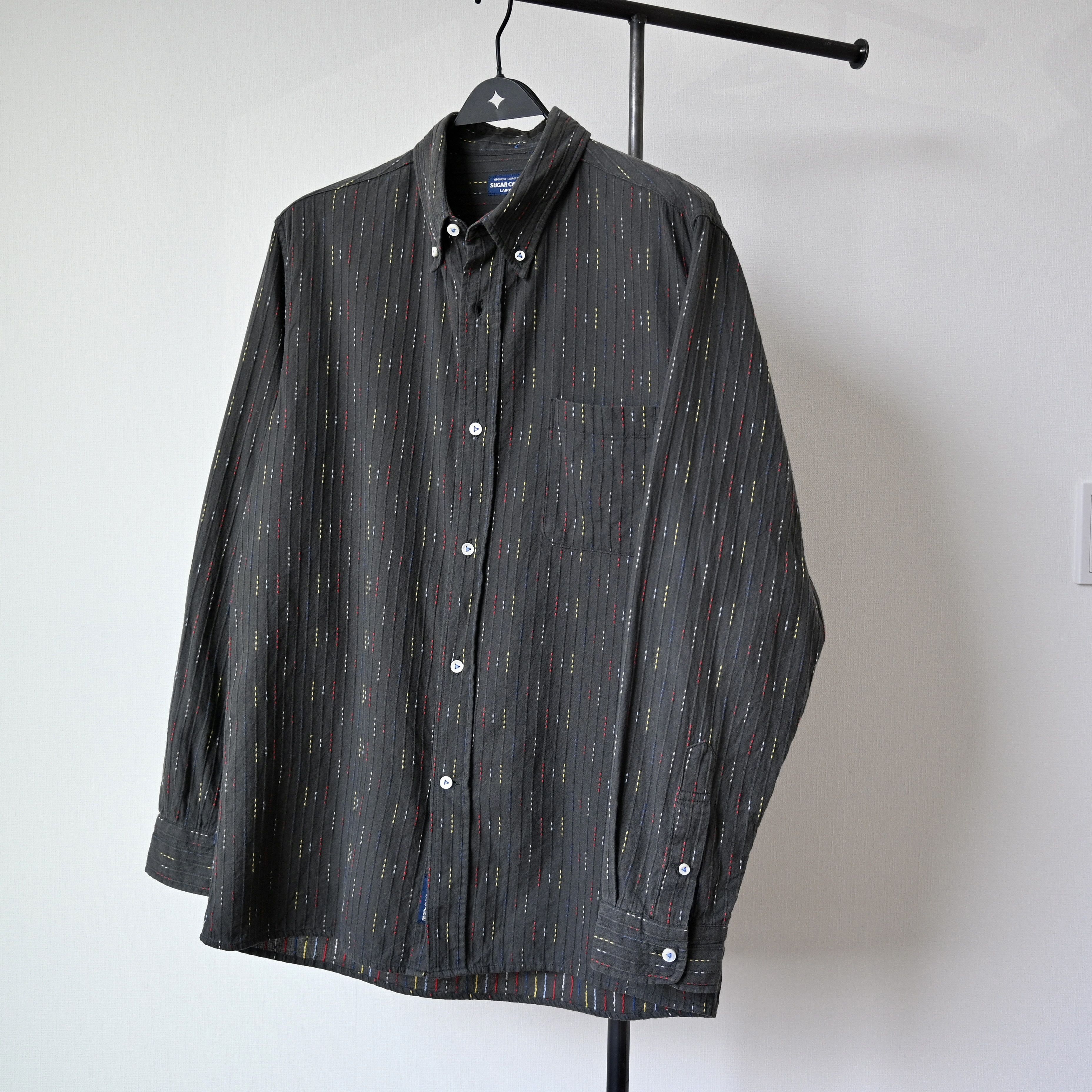 Sugar Cane SUGAR CANE multicolor dobby weave BD shirt, made in Japan Size US L / EU 52-54 / 3 - 19 Thumbnail