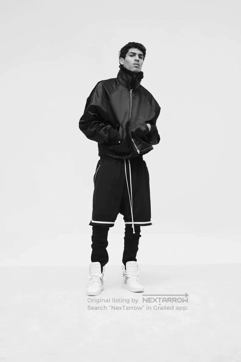 Fear of God Fear of God Silk rabbit fur turtleneck jacket Size US L / EU 52-54 / 3 - 9 Thumbnail