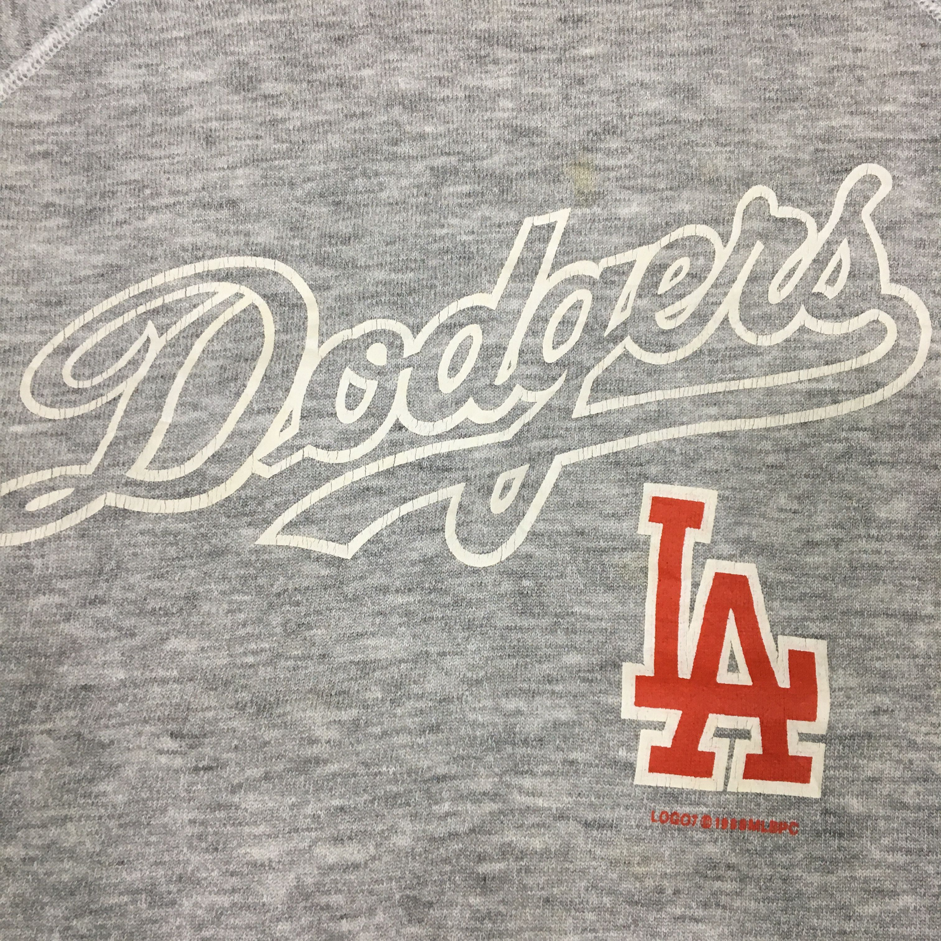 Hanes × MLB × Vintage Vintage LA DODGERS Crewneck Sweatshirt Size US S / EU 44-46 / 1 - 5 Thumbnail