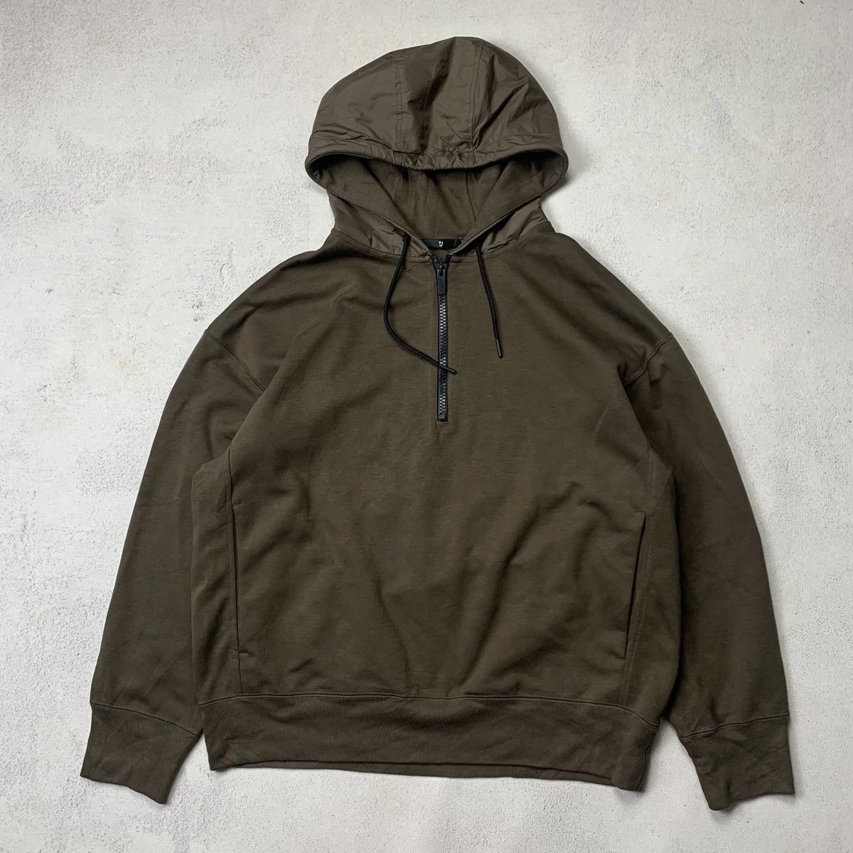 Jil Sander × Uniqlo Uniqlo x Jil Sander Half Zipper Hoodie Size US L / EU 52-54 / 3 - 1 Thumbnail