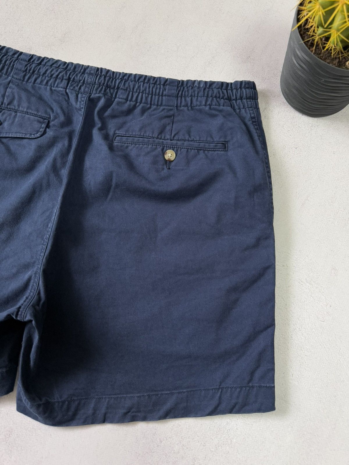 Polo Ralph Lauren × Vintage Polo Ralph Lauren Shorts Blue Mens M Size Luxury Y2K Size US 32 / EU 48 - 8 Thumbnail