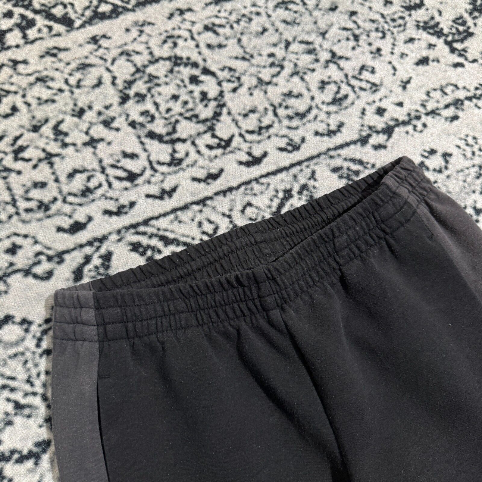 Adidas Vintage Adidas Unisex Black Cotton Sweatpants Size S Y2K Size US 29 - 5 Thumbnail