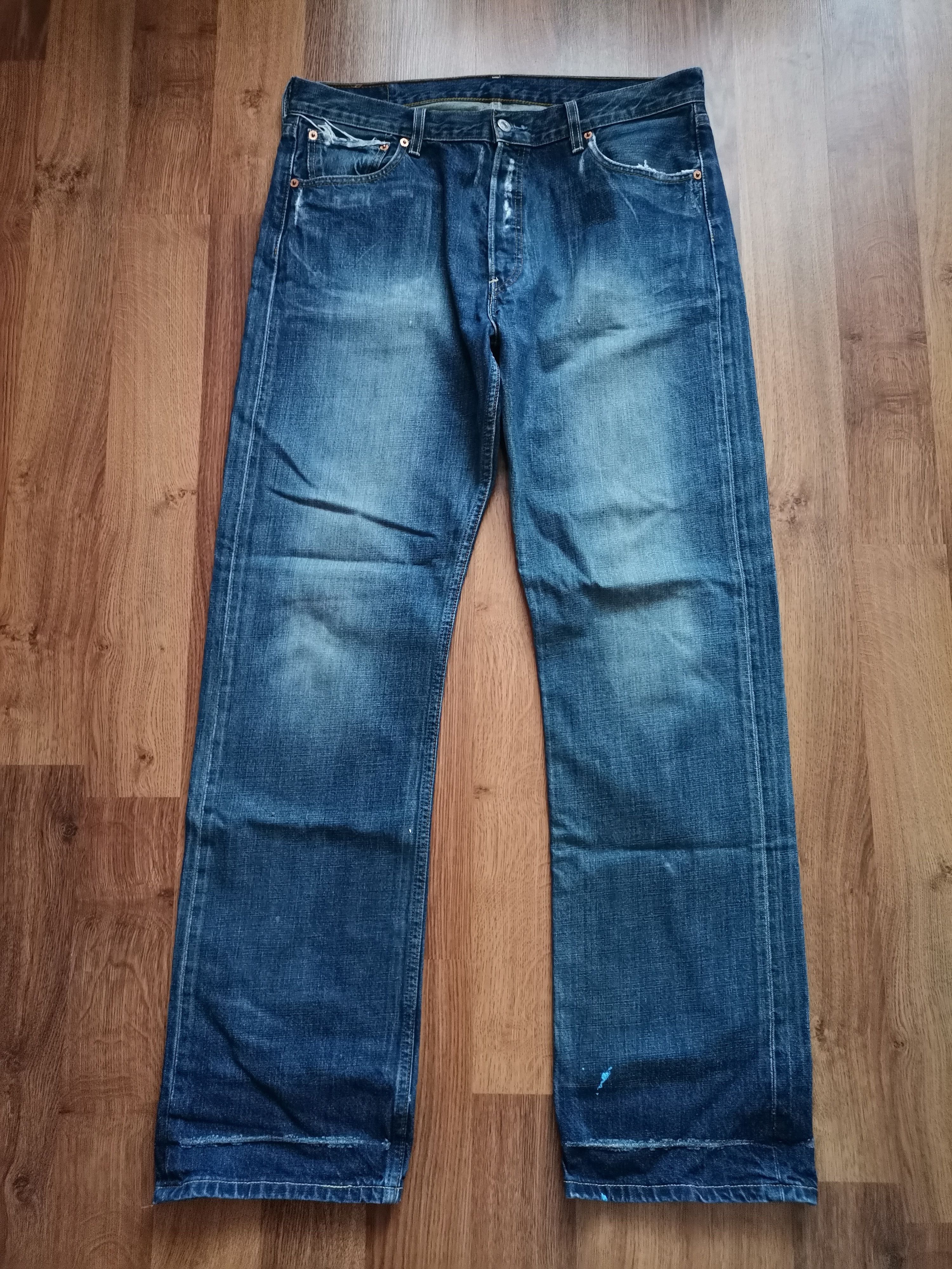 Levi's Vintage Levi's 501 Distressed Jeans Size US 36 / EU 52 - 4 Thumbnail