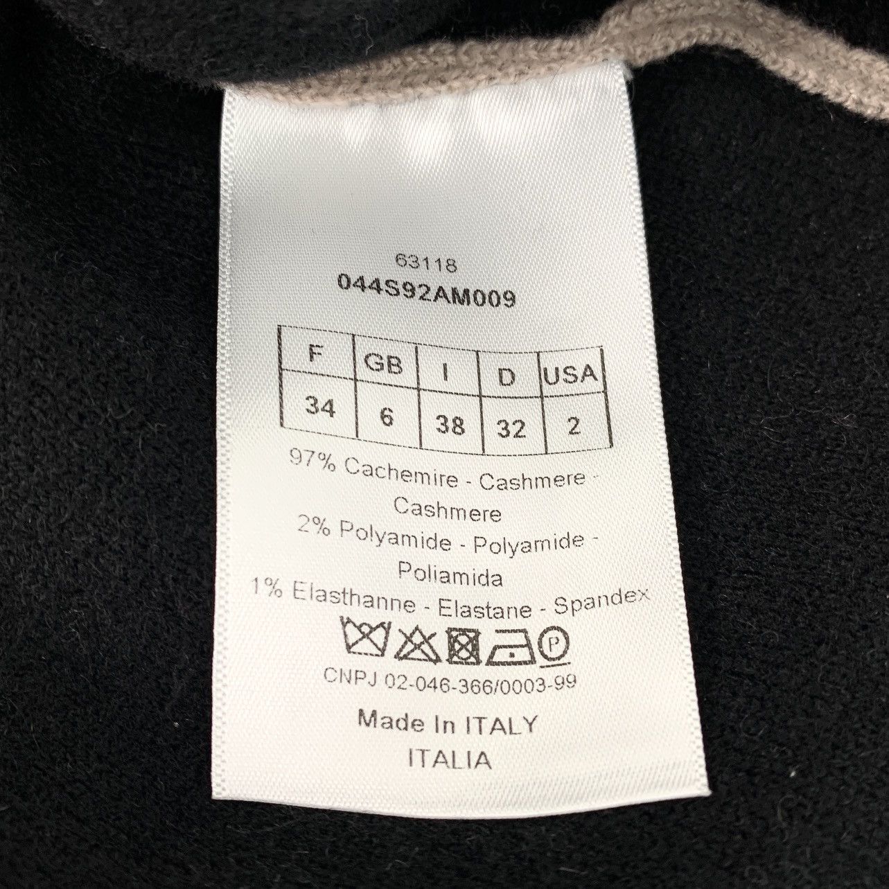 Dior Christian Dior Cashmere Hooded Long Sleeve Knit Top K26WX Size XXS / US 00 / IT 34 - 6 Thumbnail