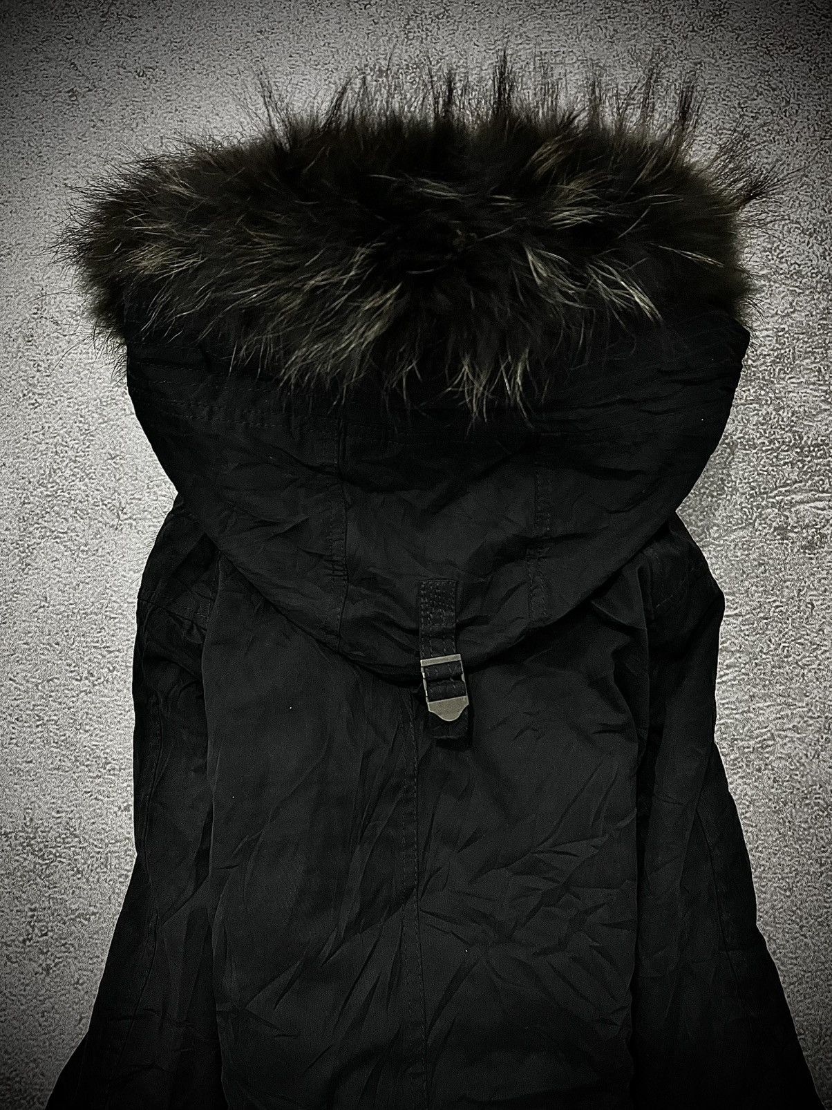 MOUSSY 2000s MOUSSY EXTREME BONDAGE SUEDE FUR JACKET LGB GOA STYLE Size US M / EU 48-50 / 2 - 7 Thumbnail