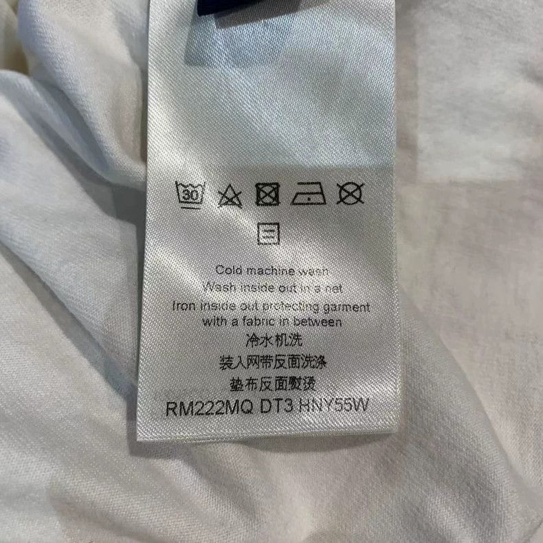 Louis Vuitton louis vuitton White Logo Short Sleeve 2501-Nextarrow Size US XL / EU 56 / 4 - 5 Thumbnail