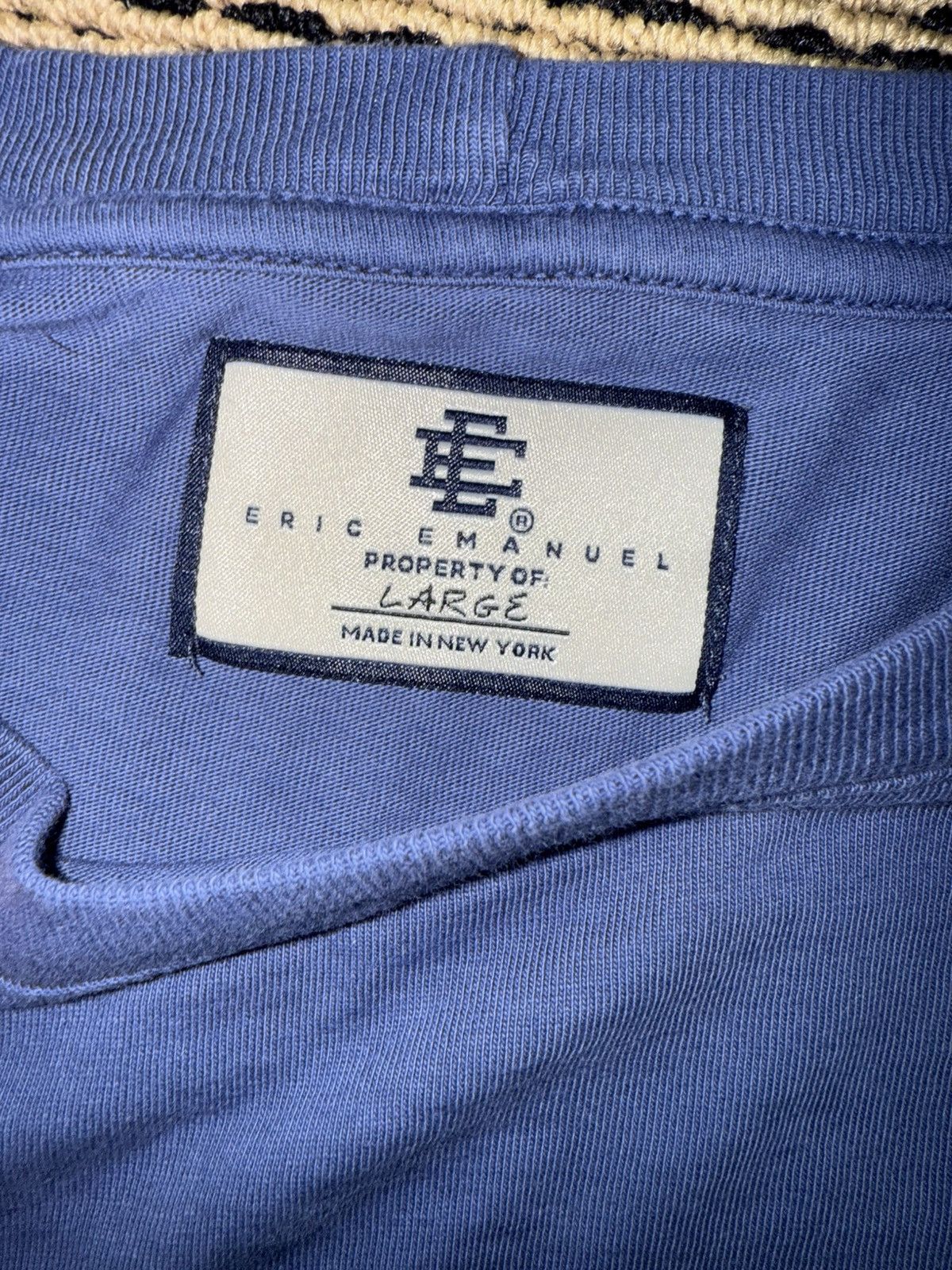 Eric Emanuel Blue Eric, Emmanuel T-shirt large Size US L / EU 52-54 / 3 - 4 Thumbnail