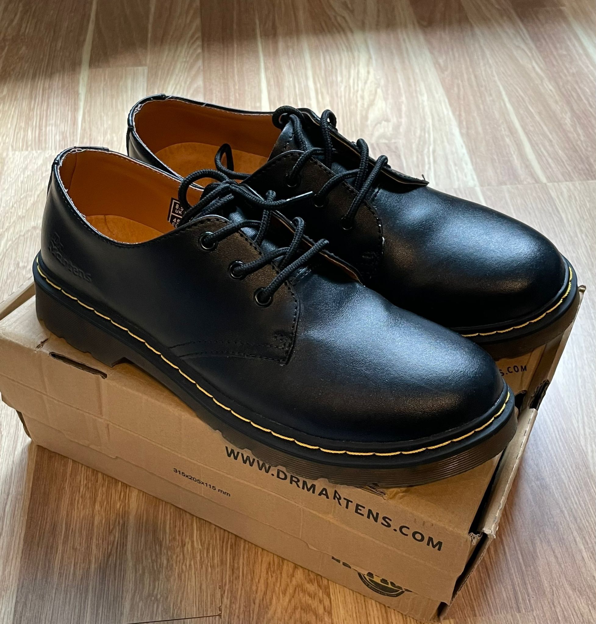 Dr. Martens 1461 Toe Plate Lunar Leather Oxford Shoes | Grailed
