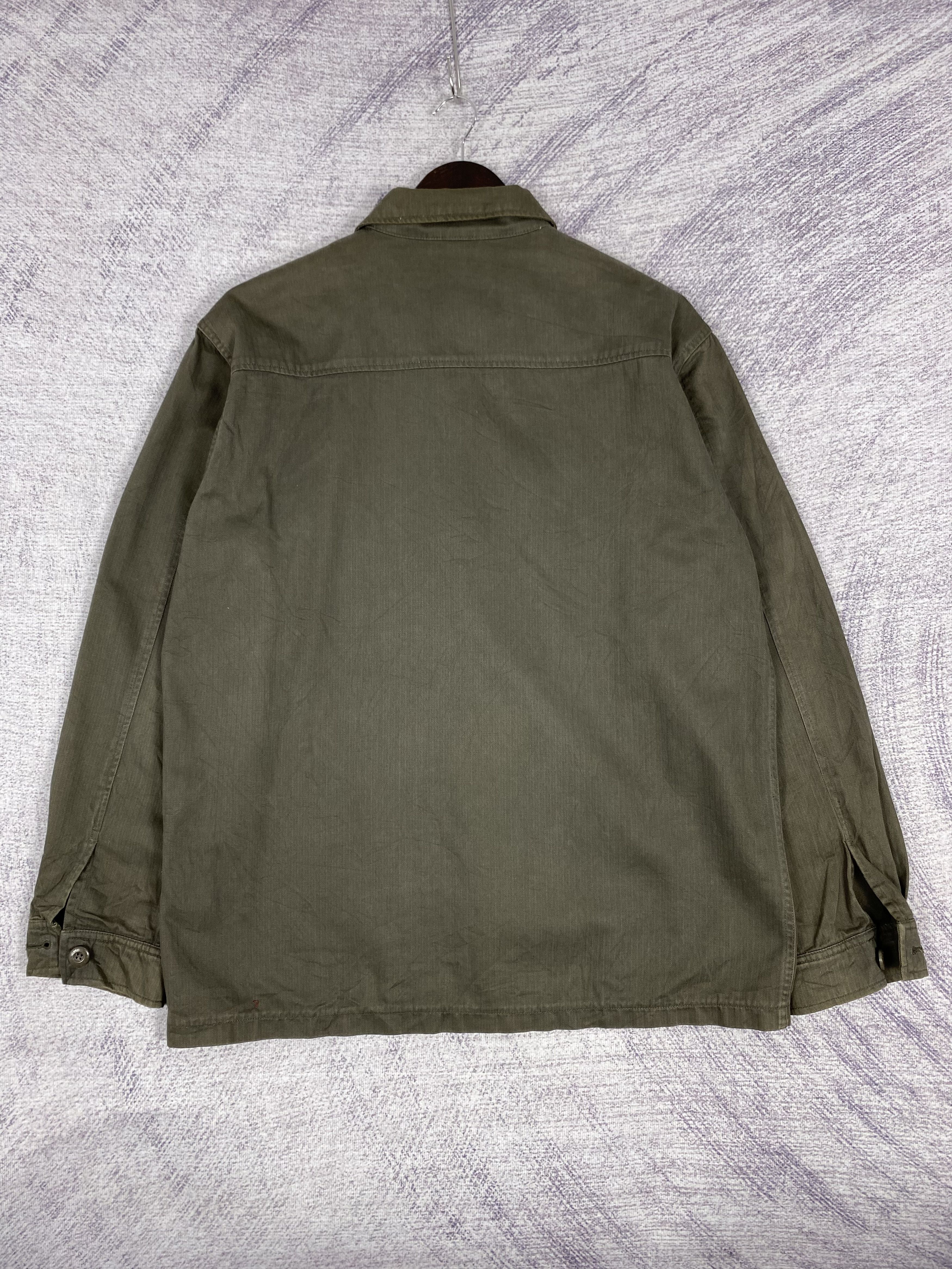 Airwalk Vintage Airwalk Multi Pocket Casual Plain Canvas Jacket Size US L / EU 52-54 / 3 - 5 Thumbnail