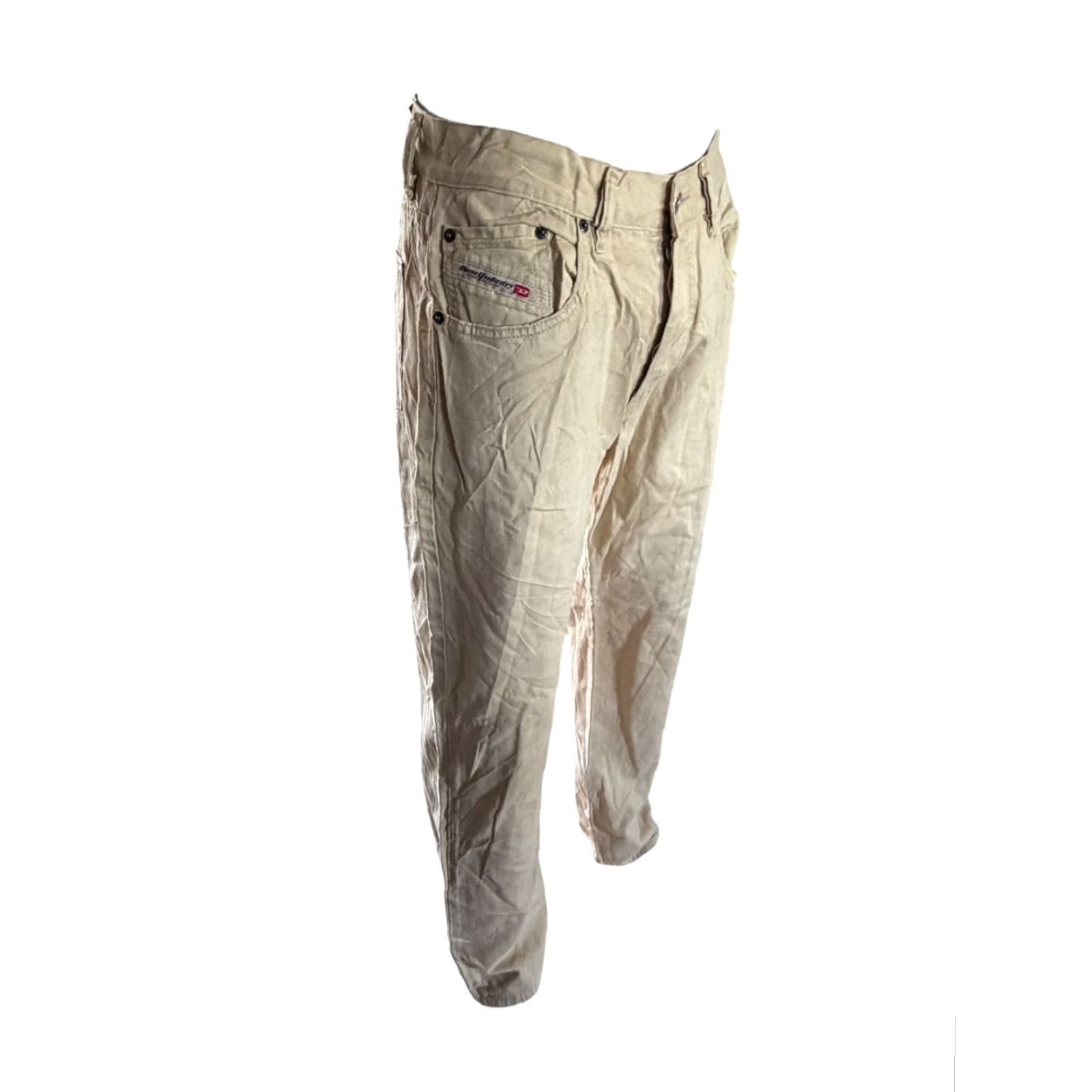 Diesel DIESEL Industry “Cheyenne” Denim Jeans 34 L32 Beige Made in Italy Size US 34 / EU 50 - 5 Thumbnail