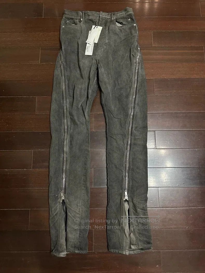 Rick Owens Drkshdw Rick Owens Drkshdw Banana Zip Jeans. Size US 31 - 1 Thumbnail
