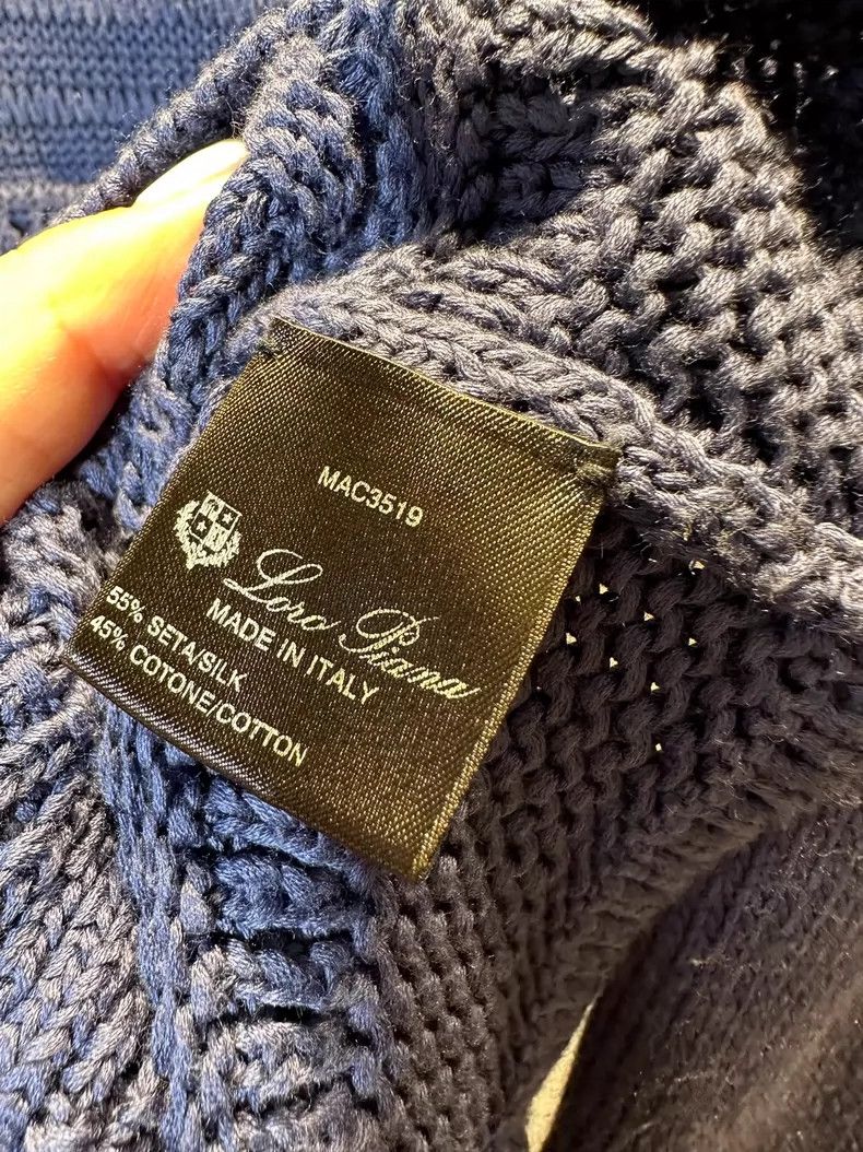 Loro Piana LORO PIANA Knitted sweater Size S / US 4 / IT 40 - 3 Thumbnail
