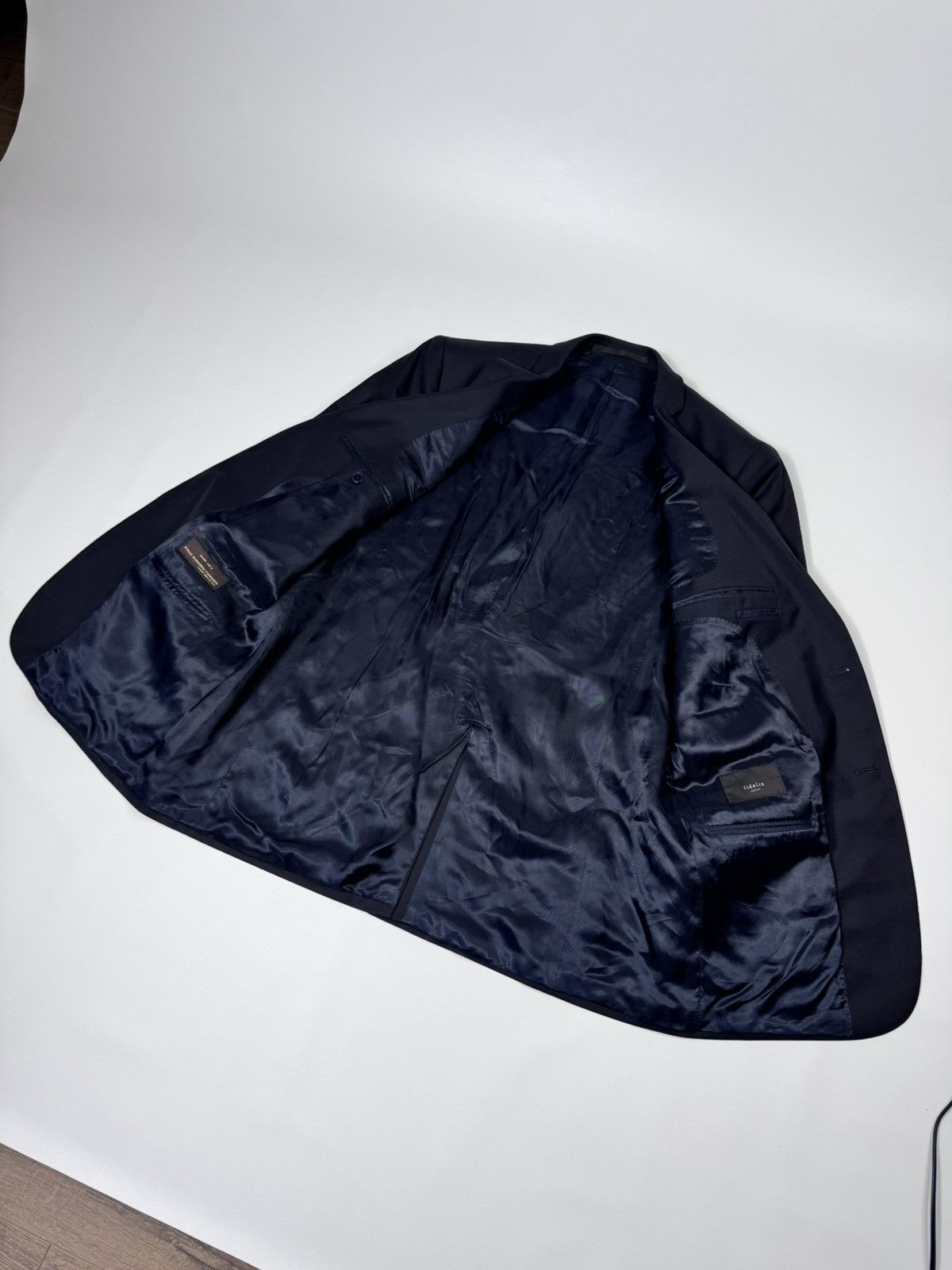 Other Fidelio Zurich Vitale Barberis Canonico Classic Blazer Size 46L - 3 Thumbnail