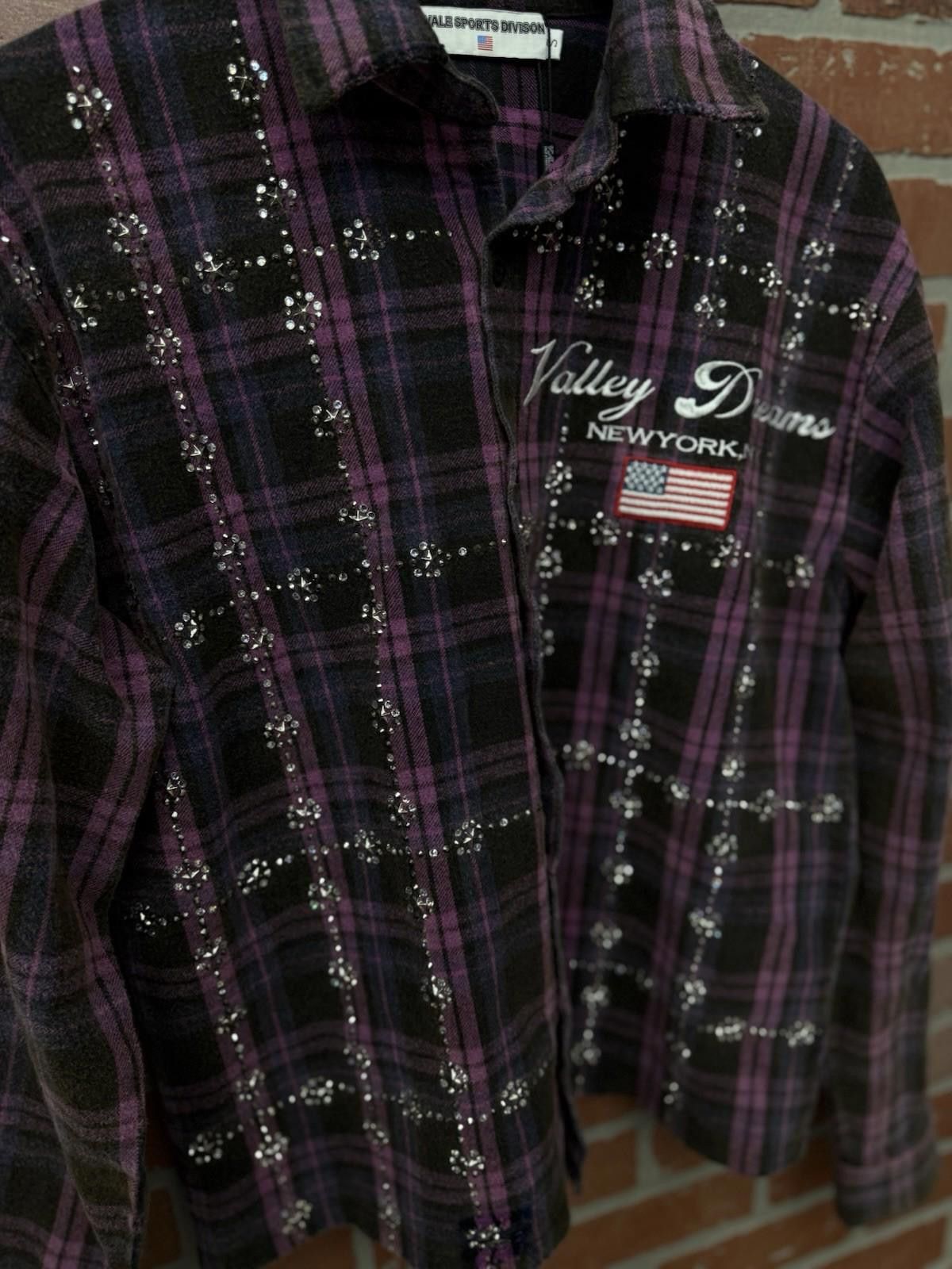 Vale Vale Forever Valley Dreams Full Crystal Stone Flannel (S) Size US S / EU 44-46 / 1 - 3 Thumbnail