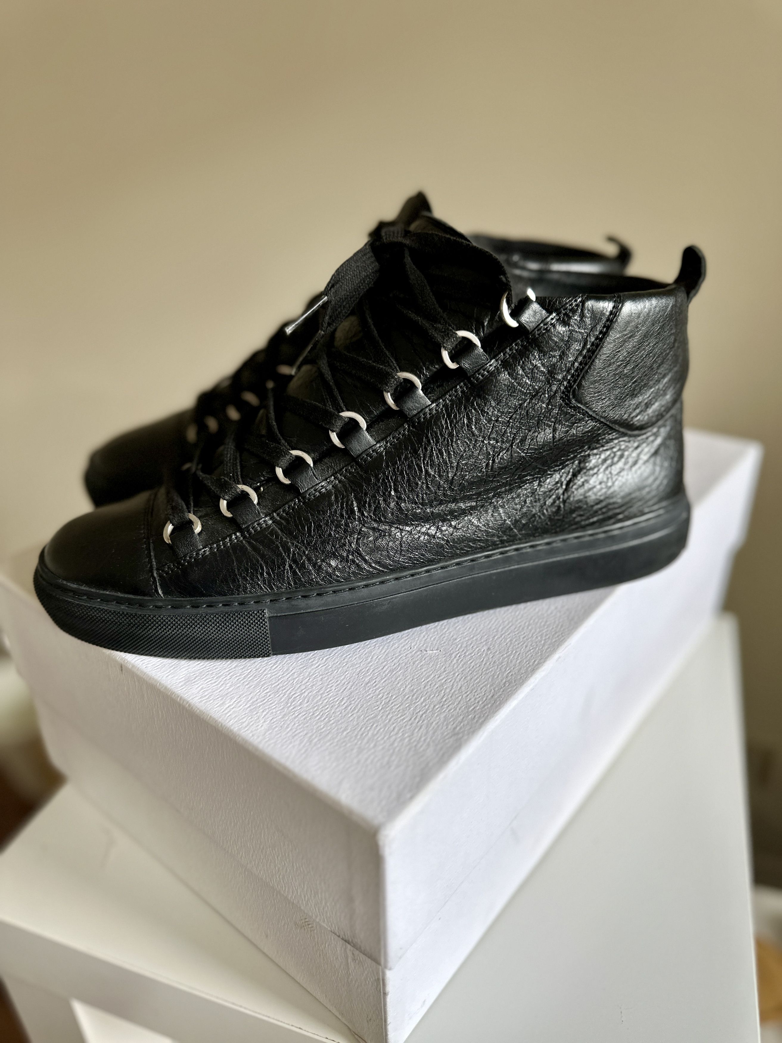Balenciaga Balenciaga Arena High Black 41 | Grailed