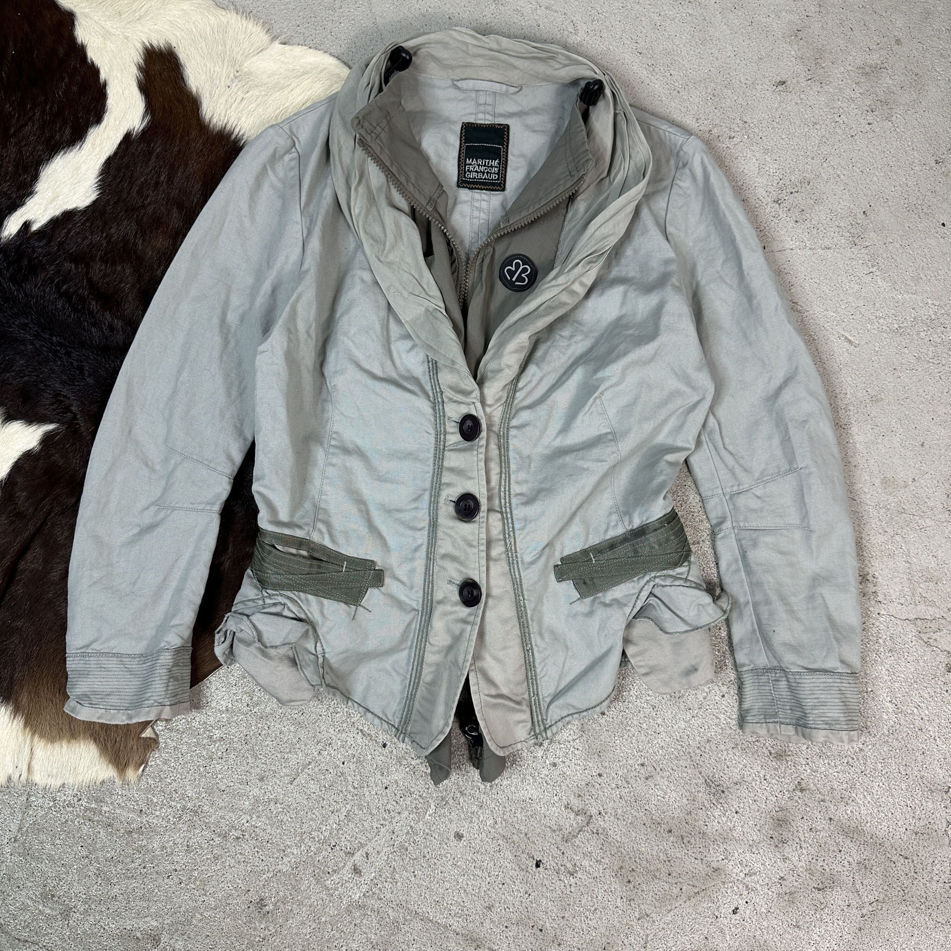 Marithe + Francois Girbaud × Vintage Vintage Marithe Francois Girbaud Utility Jacket Size S / US 4 / IT 40 - 2 Thumbnail