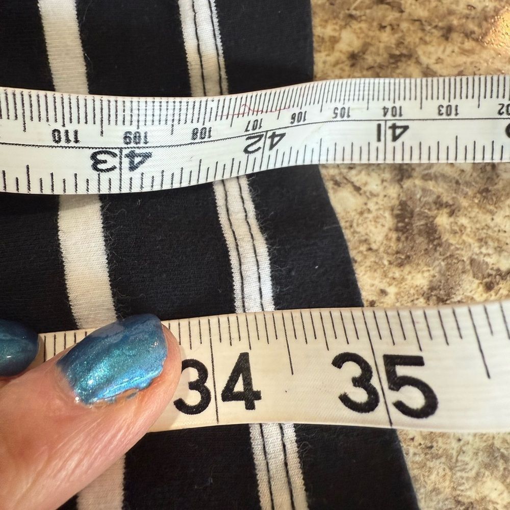 Old Navy Old Navy Black and White Sheath Mini Dress Size L / US 10 / IT 46 - 8 Thumbnail