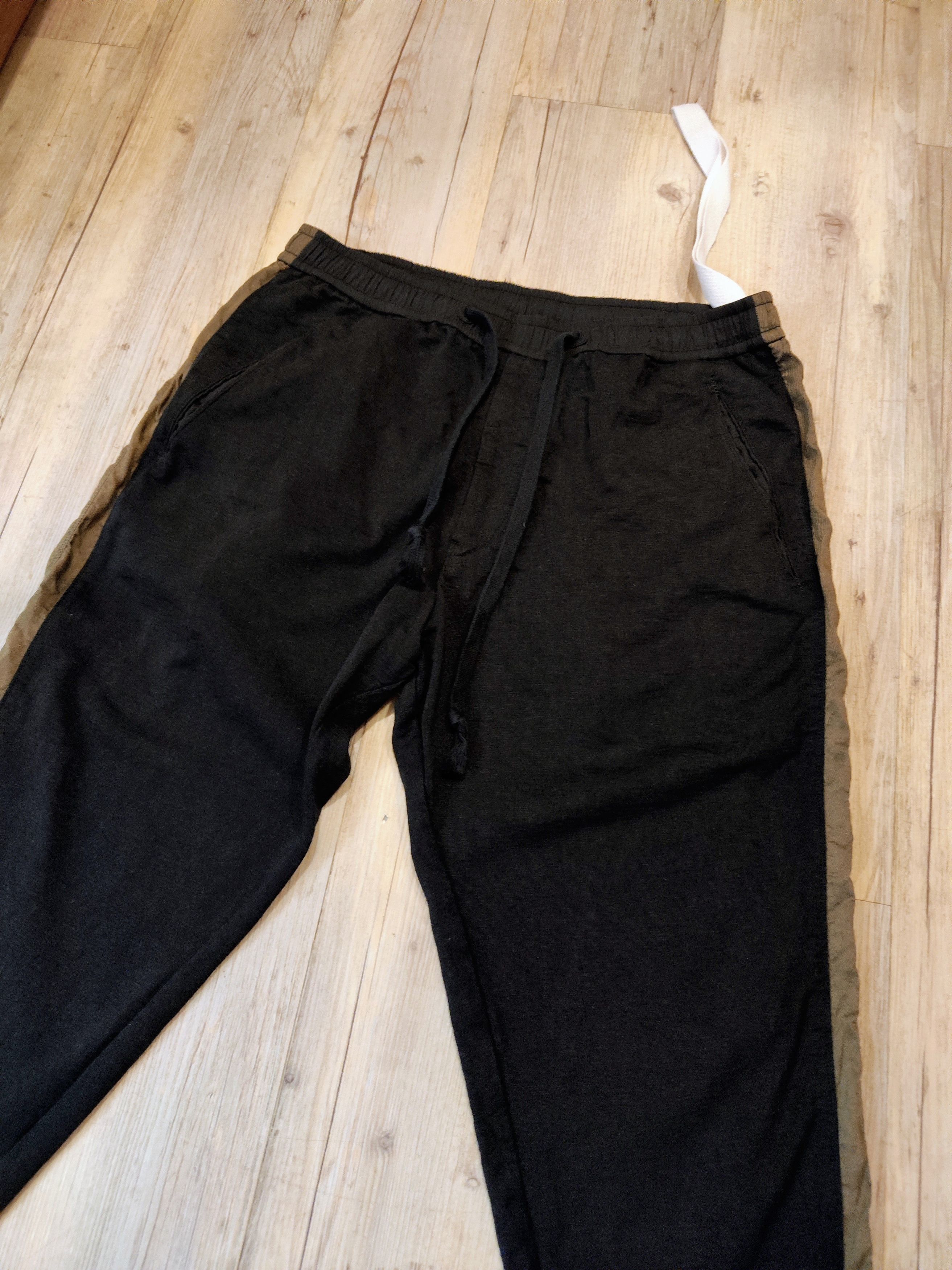 Ziggy Chen Mixed cloth contrast pants.Like Uma Wang or Elema Dawson Size US 32 / EU 48 - 3 Thumbnail