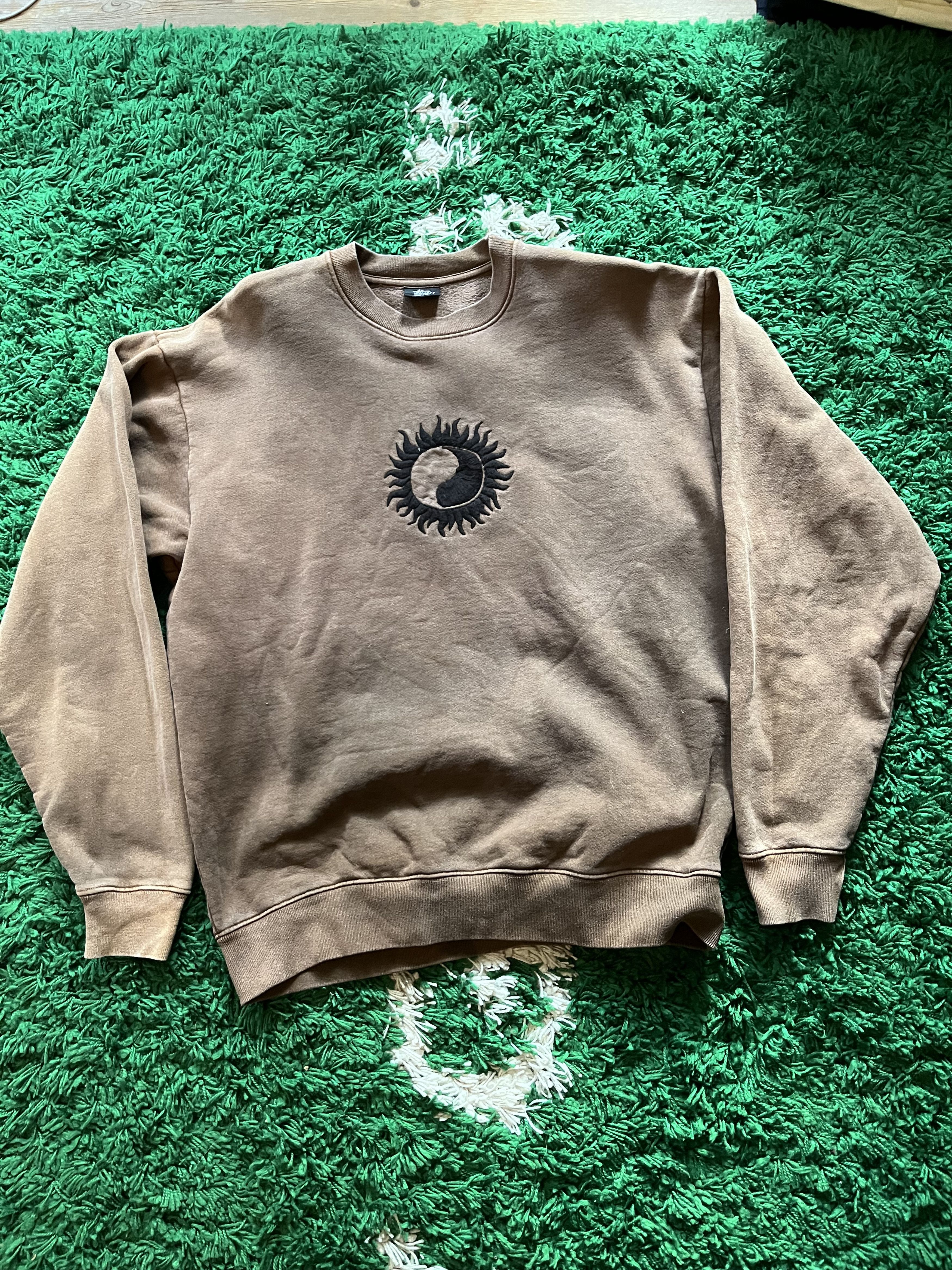 Our Legacy × Stussy Stussy x Our Legacy 1of 1 brown sweat Size US M / EU 48-50 / 2 - 1 Thumbnail