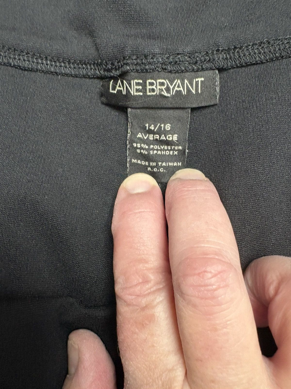 Other Lane Bryant size 14/16 average black pants Size 36" / US 14 / IT 50 - 3 Thumbnail