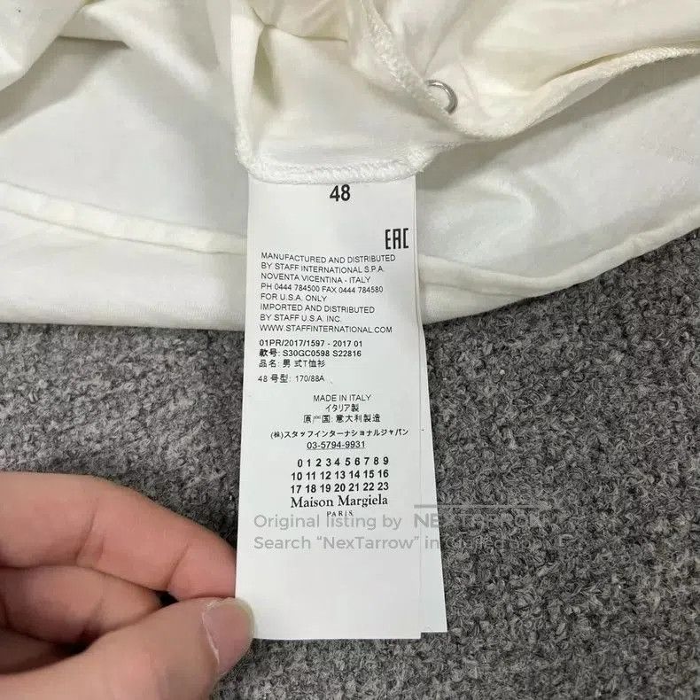 Maison Margiela Maison Margiela Short Sleeve Tiger Print Shirt. Size US L / EU 52-54 / 3 - 5 Thumbnail