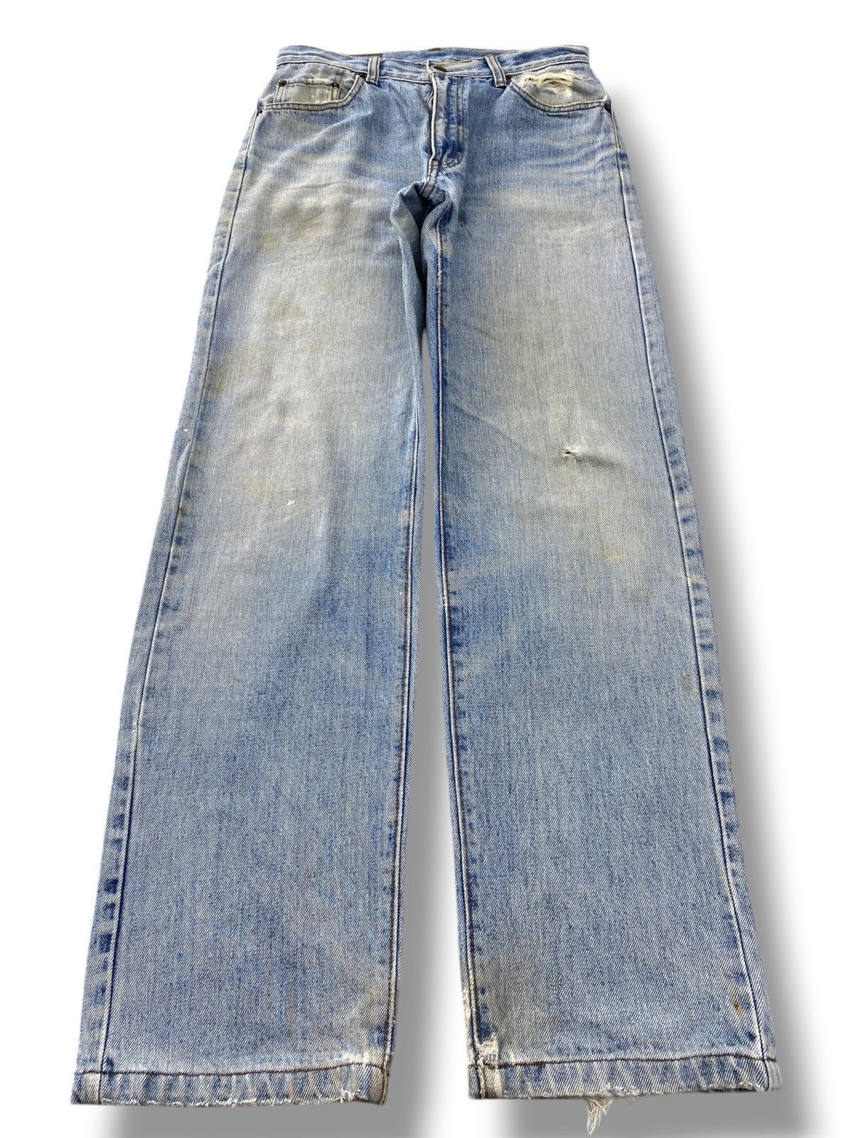 Japanese Brand Japanese Brand Faded Wash Straight Leg Jeans Size US 28 / EU 44 - 1 Thumbnail