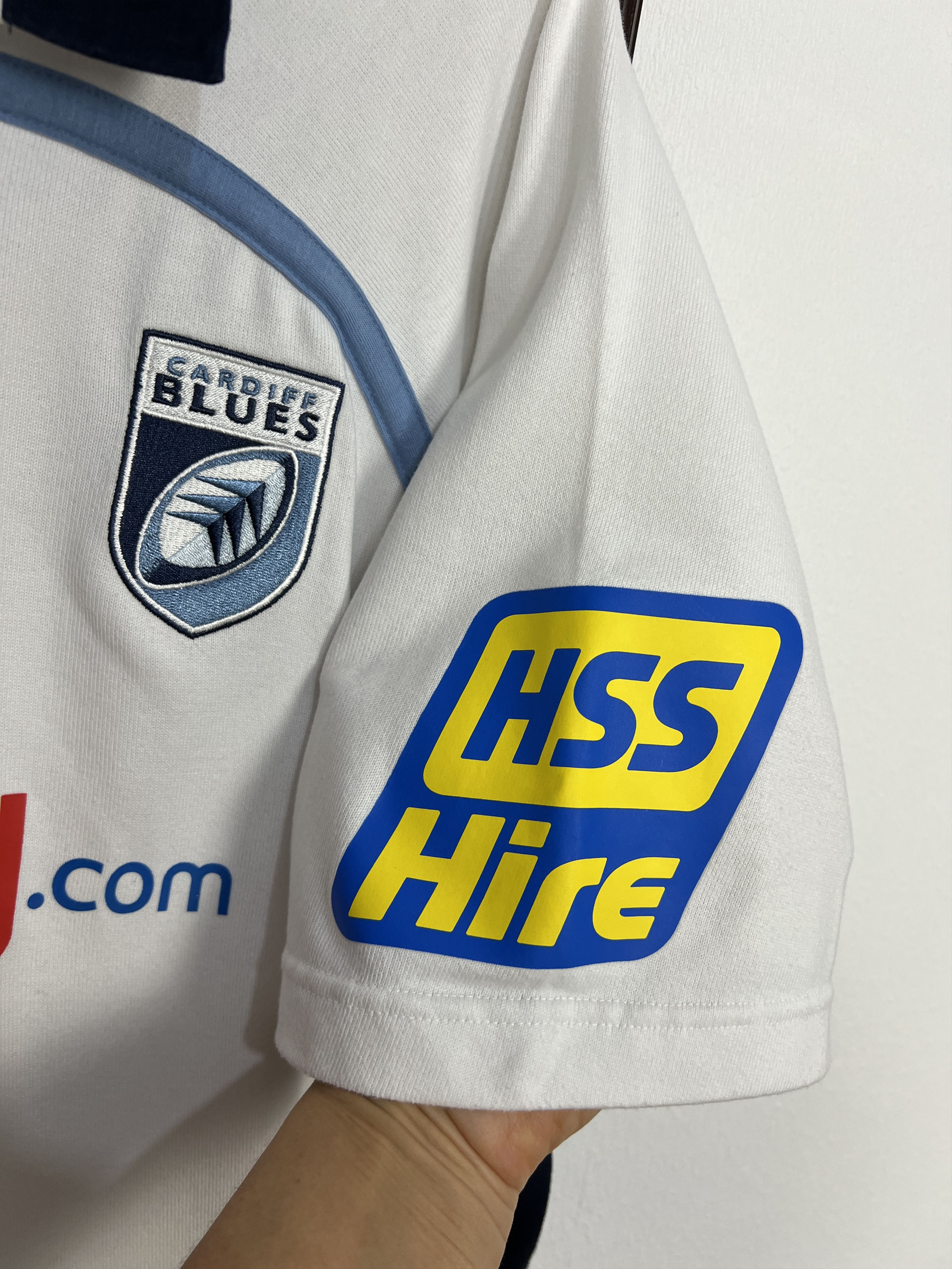 Vintage Canterbury Cardiff Blues Rugby Union Jersey Shirt Trikot Size US L / EU 52-54 / 3 - 4 Thumbnail