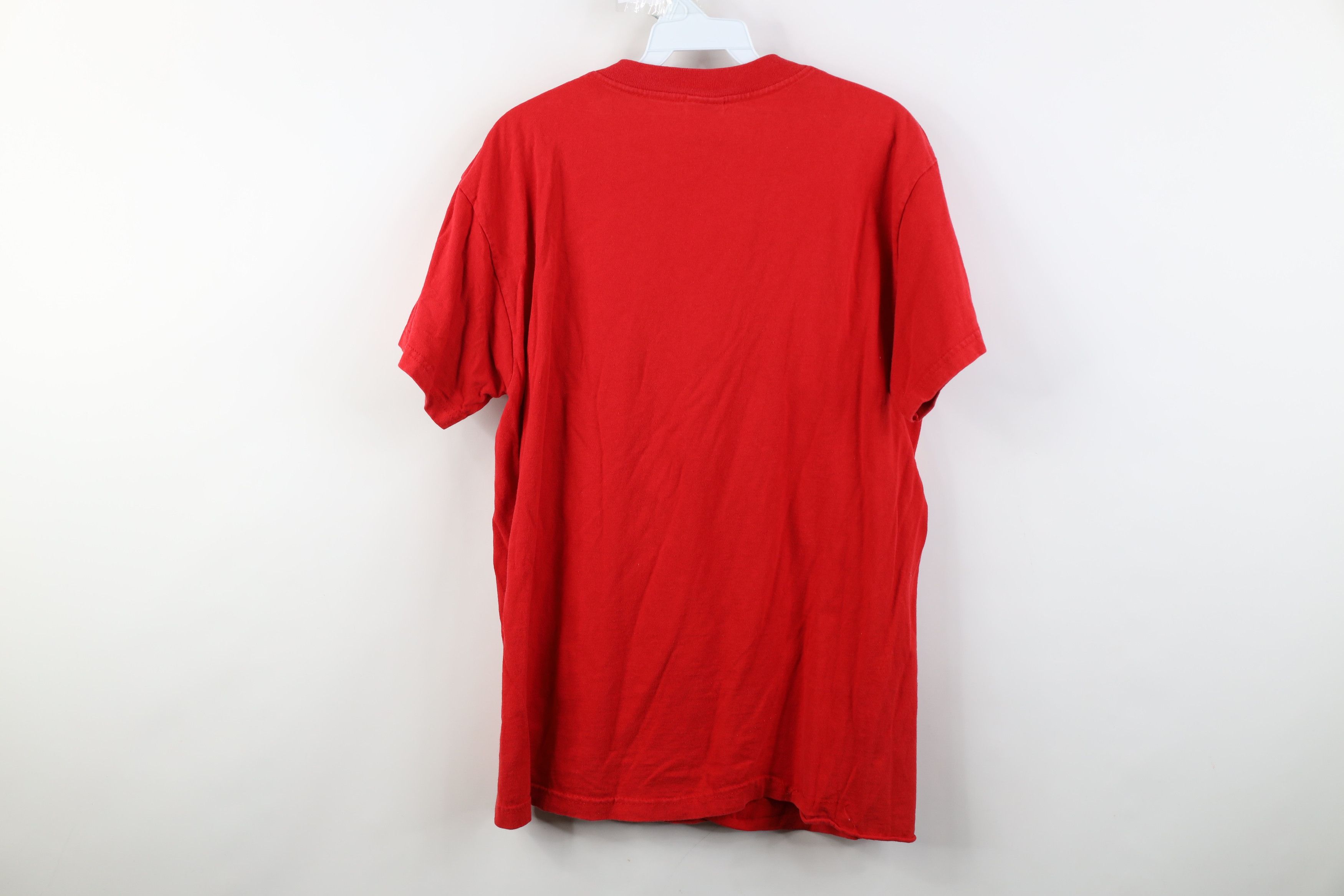 Vintage Vintage 90s Streetwear Bahamas Fish Turtle T-Shirt Red Size M / US 6-8 / IT 42-44 - 12 Thumbnail