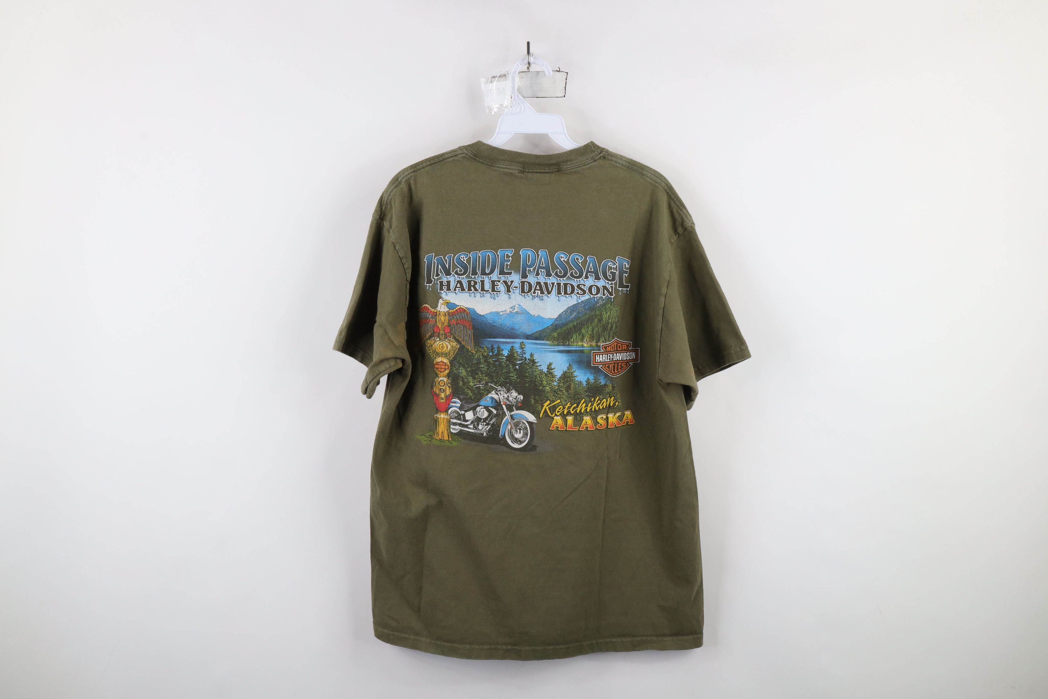 Harley Davidson × Vintage Vintage Y2K 2006 Harley Davidson Passage Alaska T-Shirt USA Size US L / EU 52-54 / 3 - 12 Thumbnail