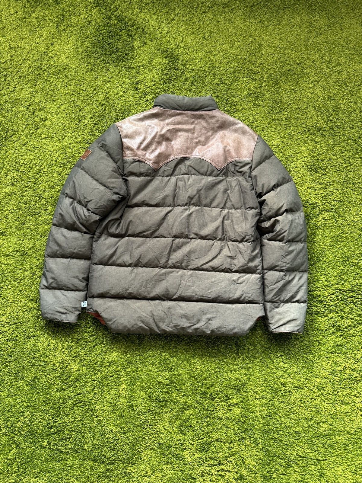 Designer × Penfield Penfield leather shoulders puffer down jacket Size US M / EU 48-50 / 2 - 2 Thumbnail