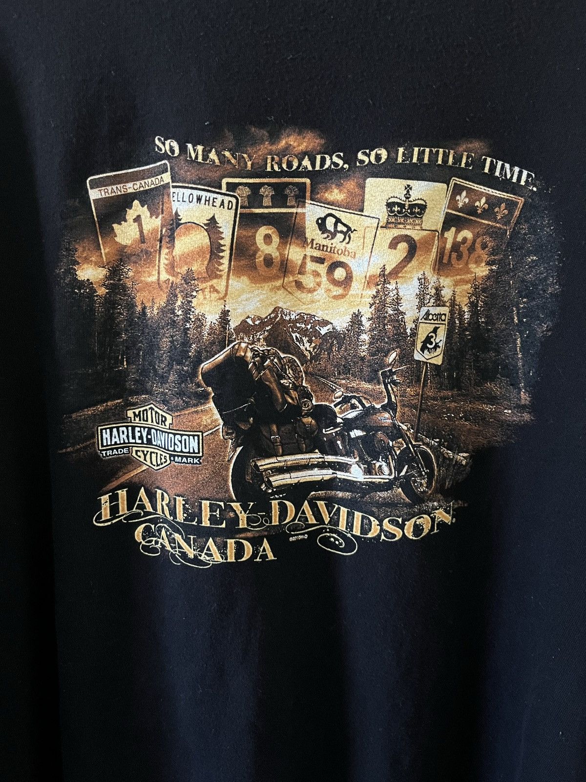 Harley Davidson 2010 Harley Davidson Long Sleeve Shirt Size US XXL / EU 58 / 5 - 4 Thumbnail