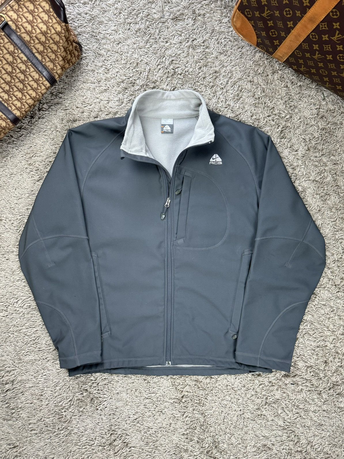 Nike ACG Zip fleece Nike ACG original sportswear casual skate item Size US XL / EU 56 / 4 - 1 Thumbnail