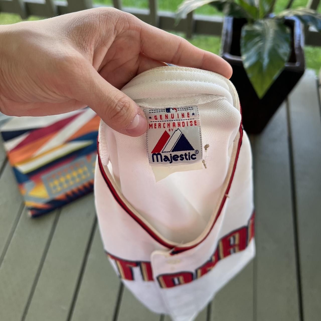 MLB × Vintage Washington Nationals Authentic Home Jersey Blank Size US L / EU 52-54 / 3 - 5 Thumbnail