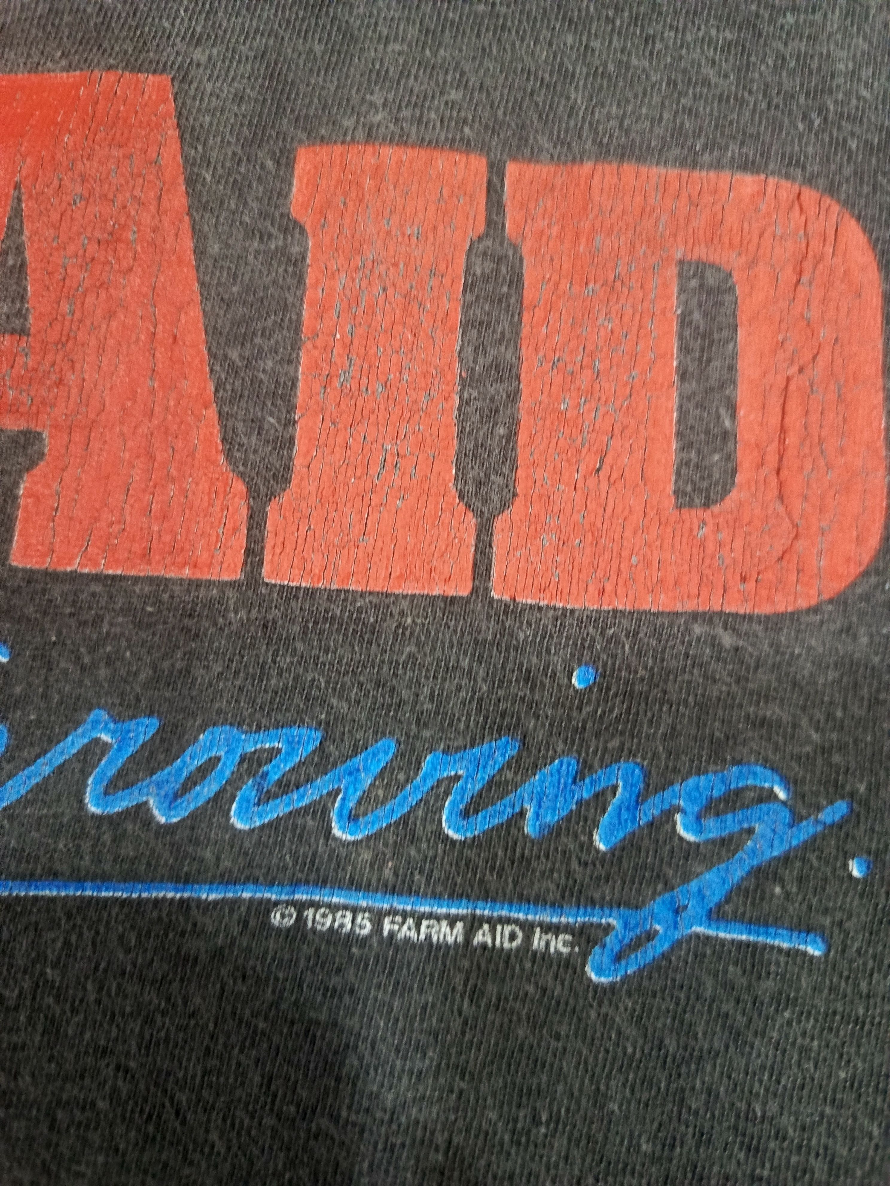 Vintage vintage 1990 Farm Aid IV concert tee Size US S / EU 44-46 / 1 - 10 Thumbnail