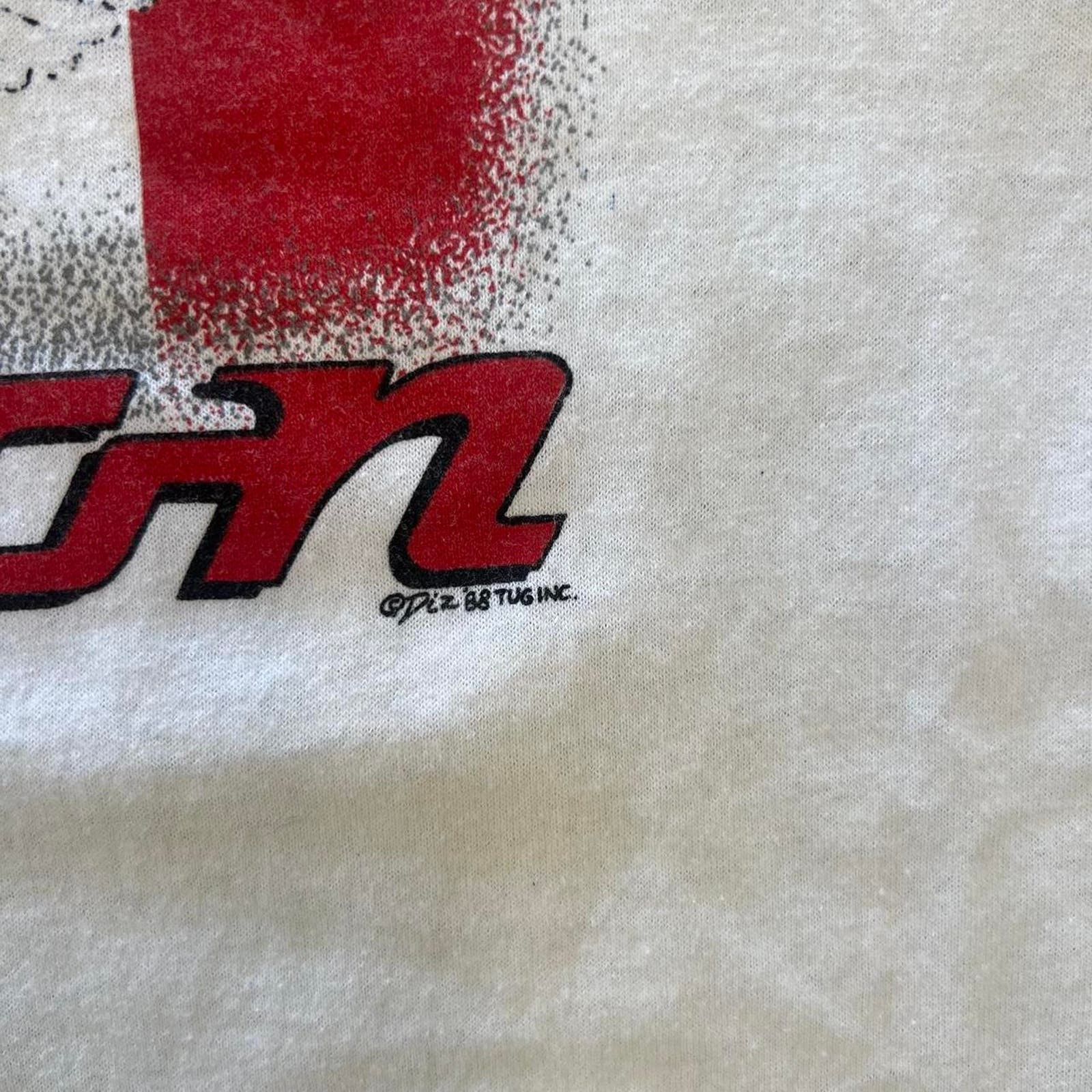 Hanes × Vintage Vintage 90s Snap-On USA Eagle Promo T-Shirt Size US XXL / EU 58 / 5 - 4 Thumbnail
