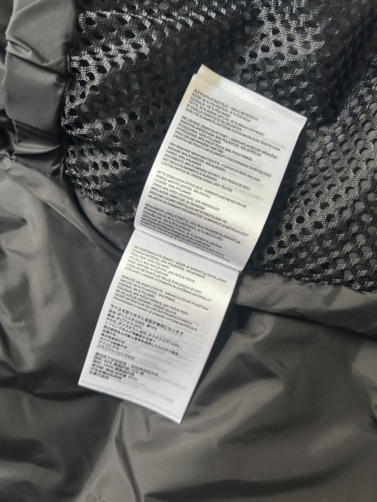 Canada Goose Canada Goose Wyndham North Star White Black Label Size US M / EU 48-50 / 2 - 13 Thumbnail