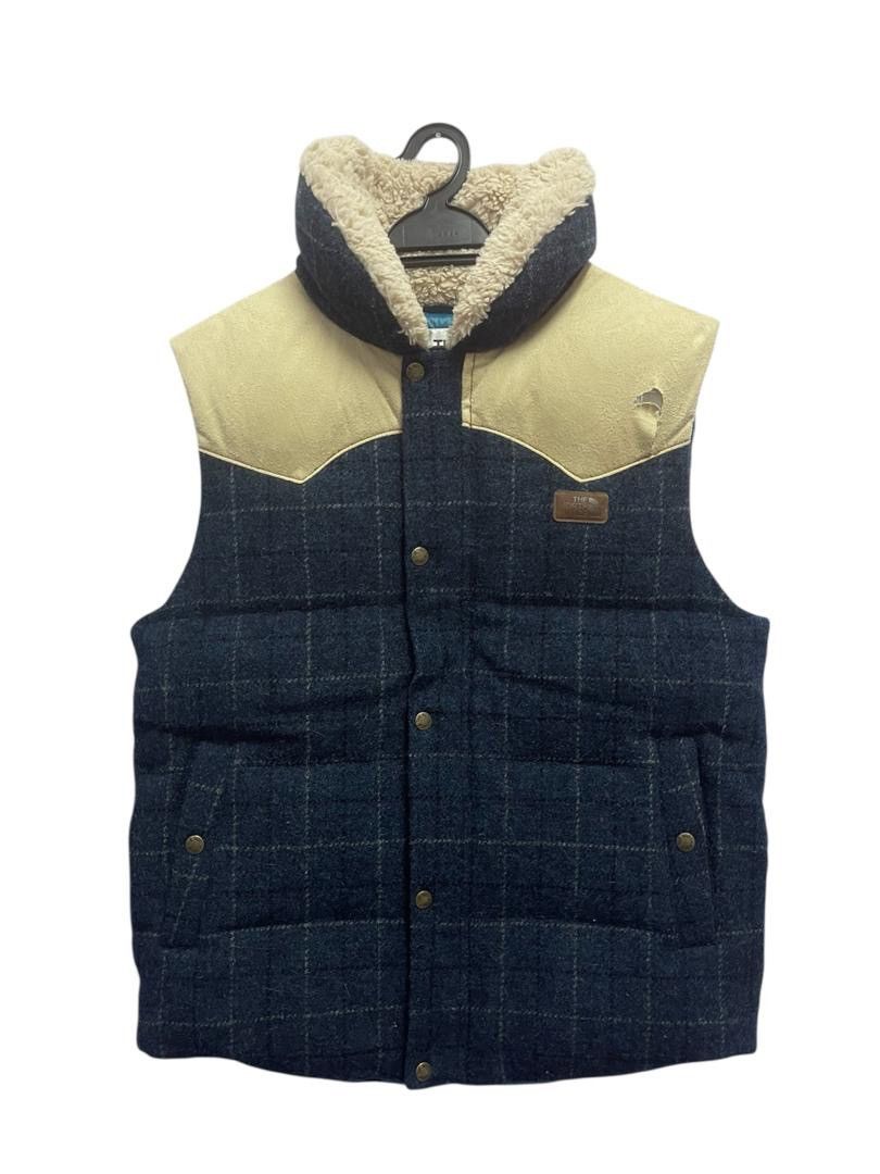 The North Face The North Face x Harris Tweed Nuptse Down Vest Jacket Size US L / EU 52-54 / 3 - 1 Thumbnail