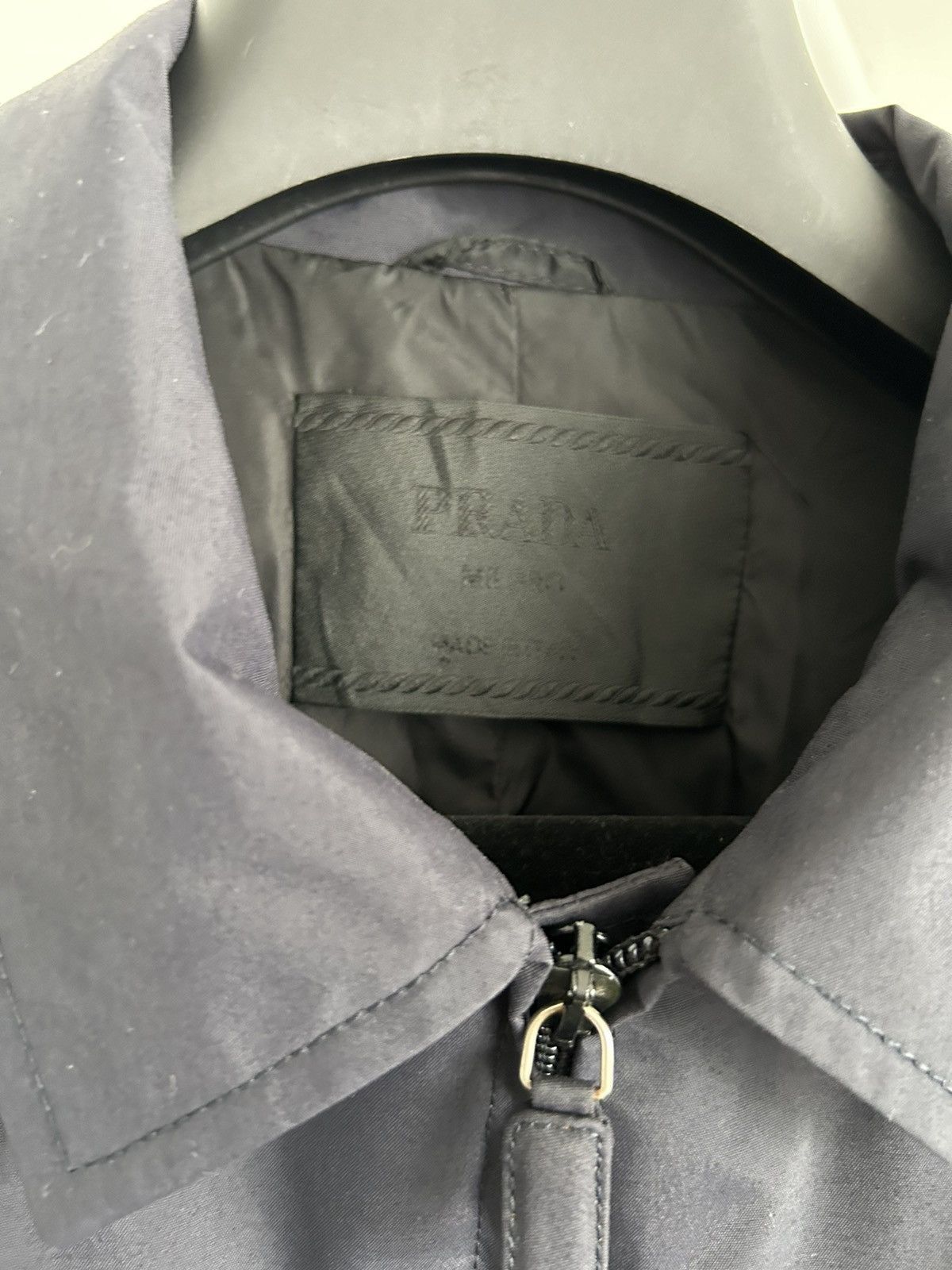 Prada Vintage archive Prada Nylon navy blouson Size US M / EU 48-50 / 2 - 4 Thumbnail