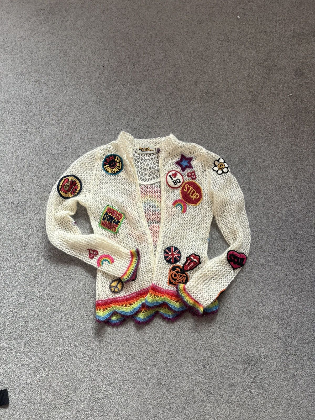 Hysteric Glamour Hysteric Glamour vintage crochet zipup Size S / US 4 / IT 40 - 1 Thumbnail